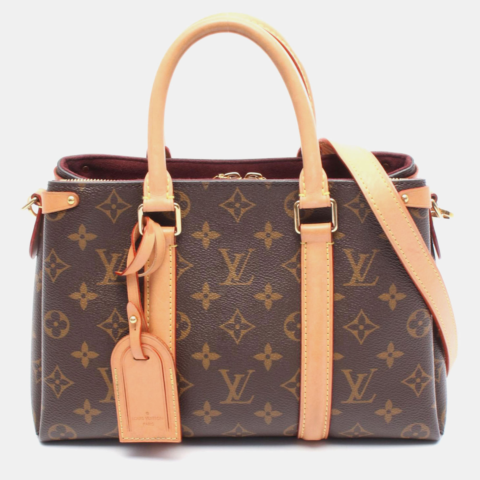 

Louis Vuitton Soufflot BB Monogram Canvas Crossbody Bag, Brown