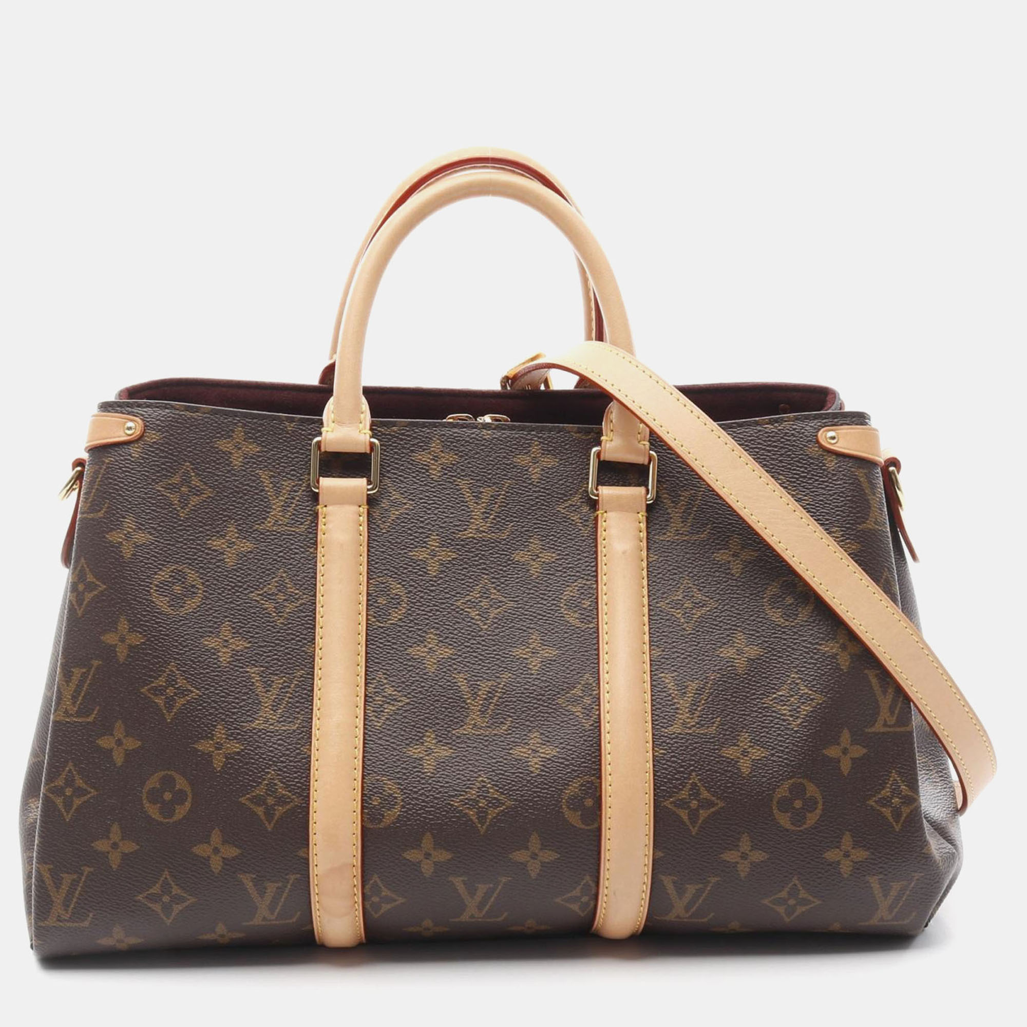 

Louis Vuitton Soufflot MM Brown Monogram Canvas Shoulder Bag