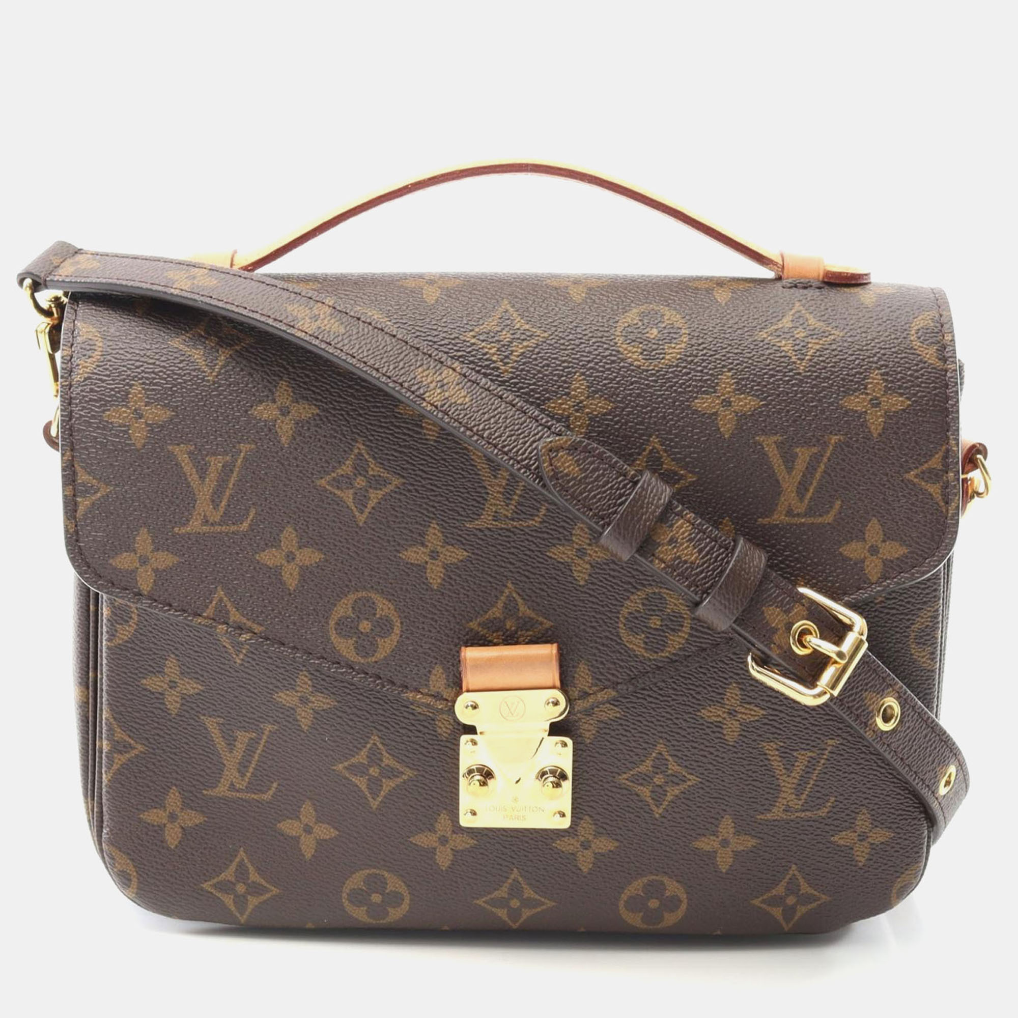 

Louis Vuitton Pochette Metis MM Brown Monogram Canvas Crossbody Bag