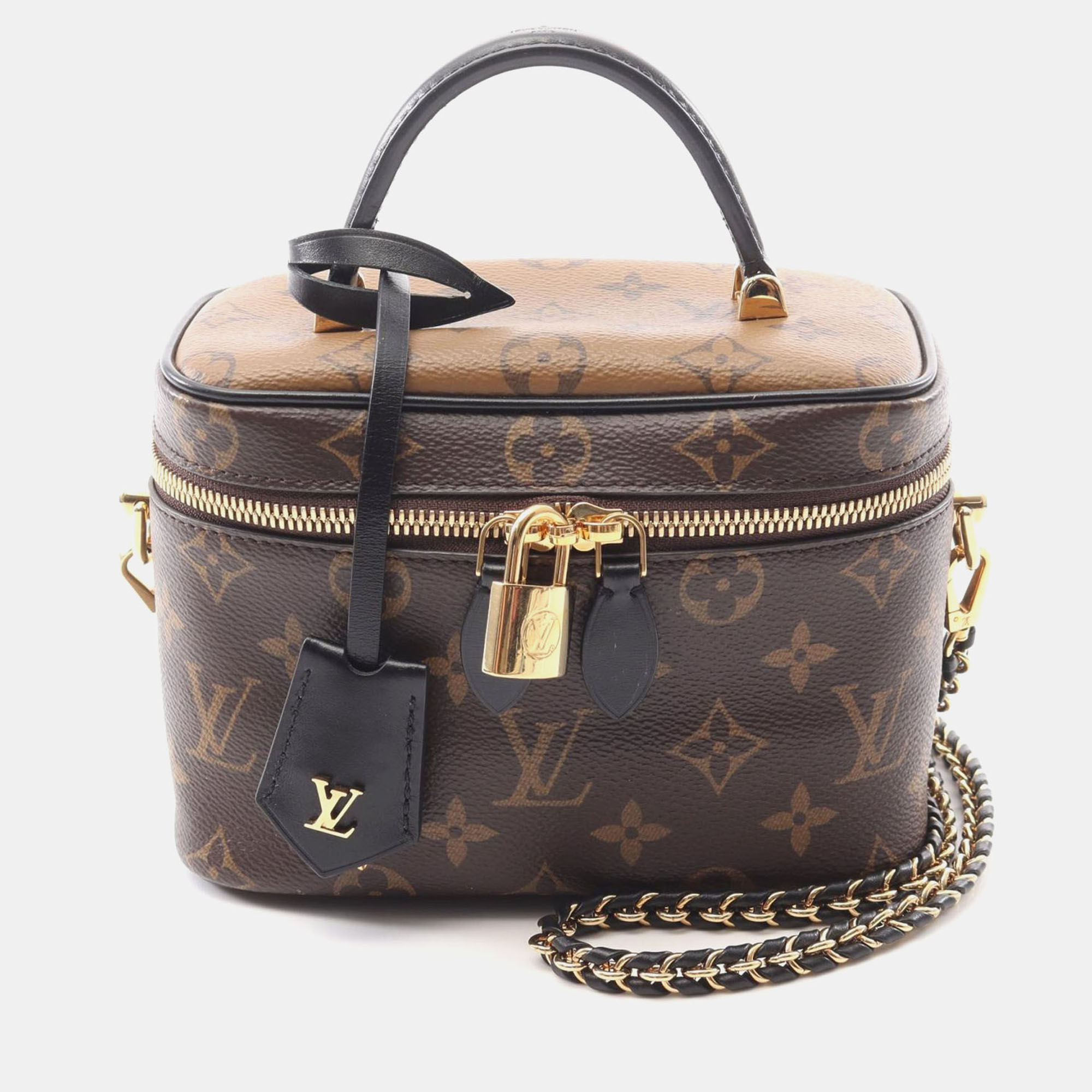 

Louis Vuitton Vanity NV PM Monogram Reverse Canvas Shoulder Bag, Brown