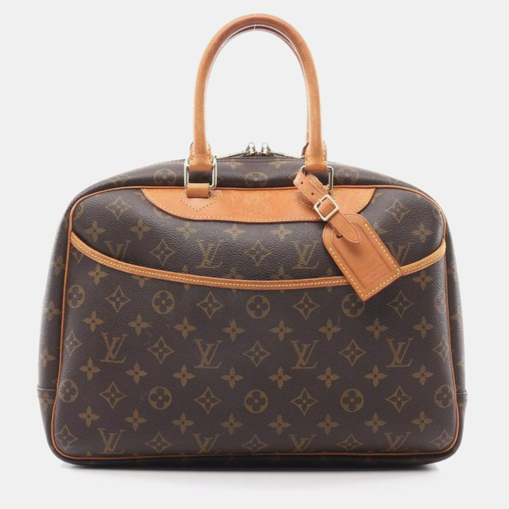 

Louis Vuitton Deauville Bowling Vanity Monogram, Brown