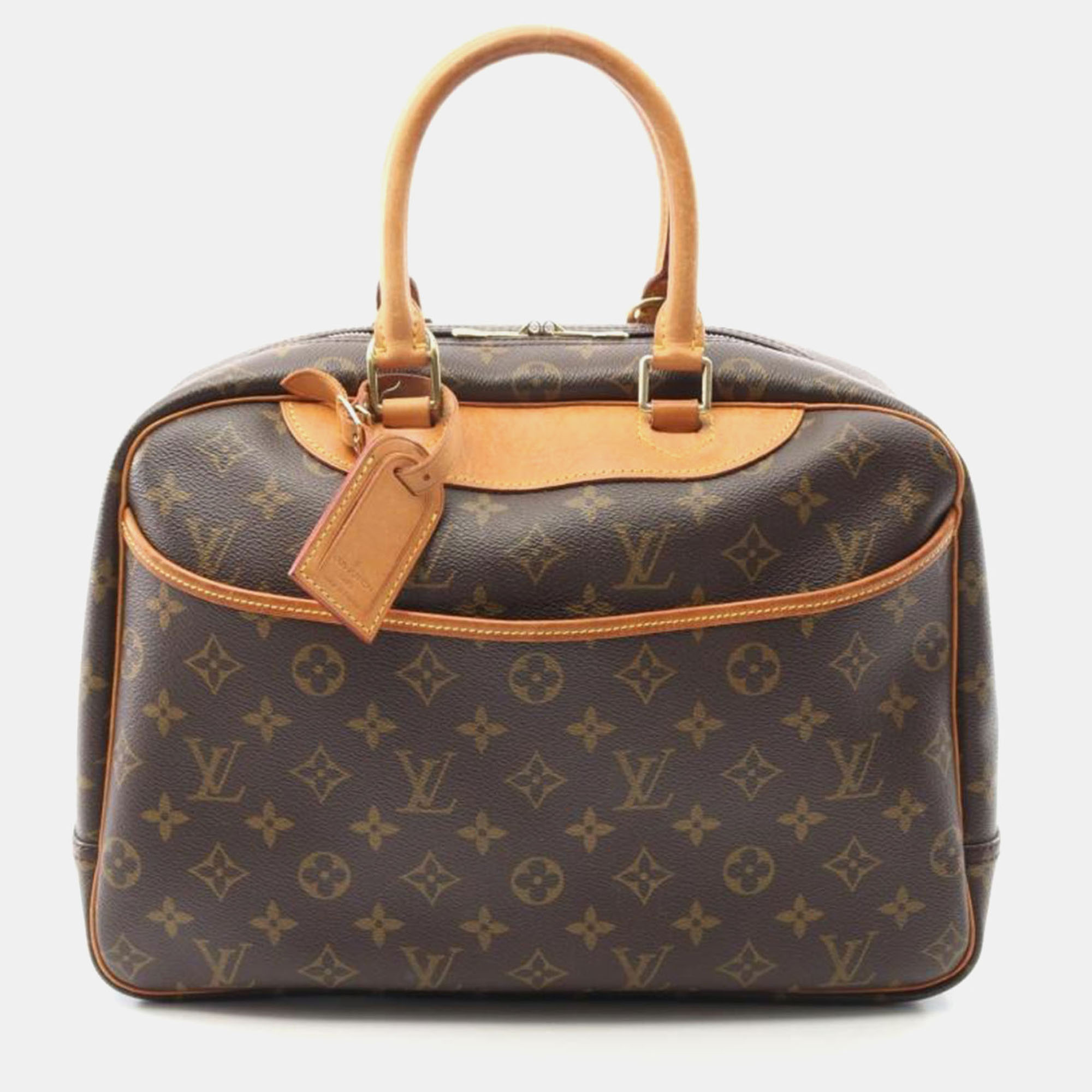 

Louis Vuitton Deauville Bowling Vanity Monogram, Brown