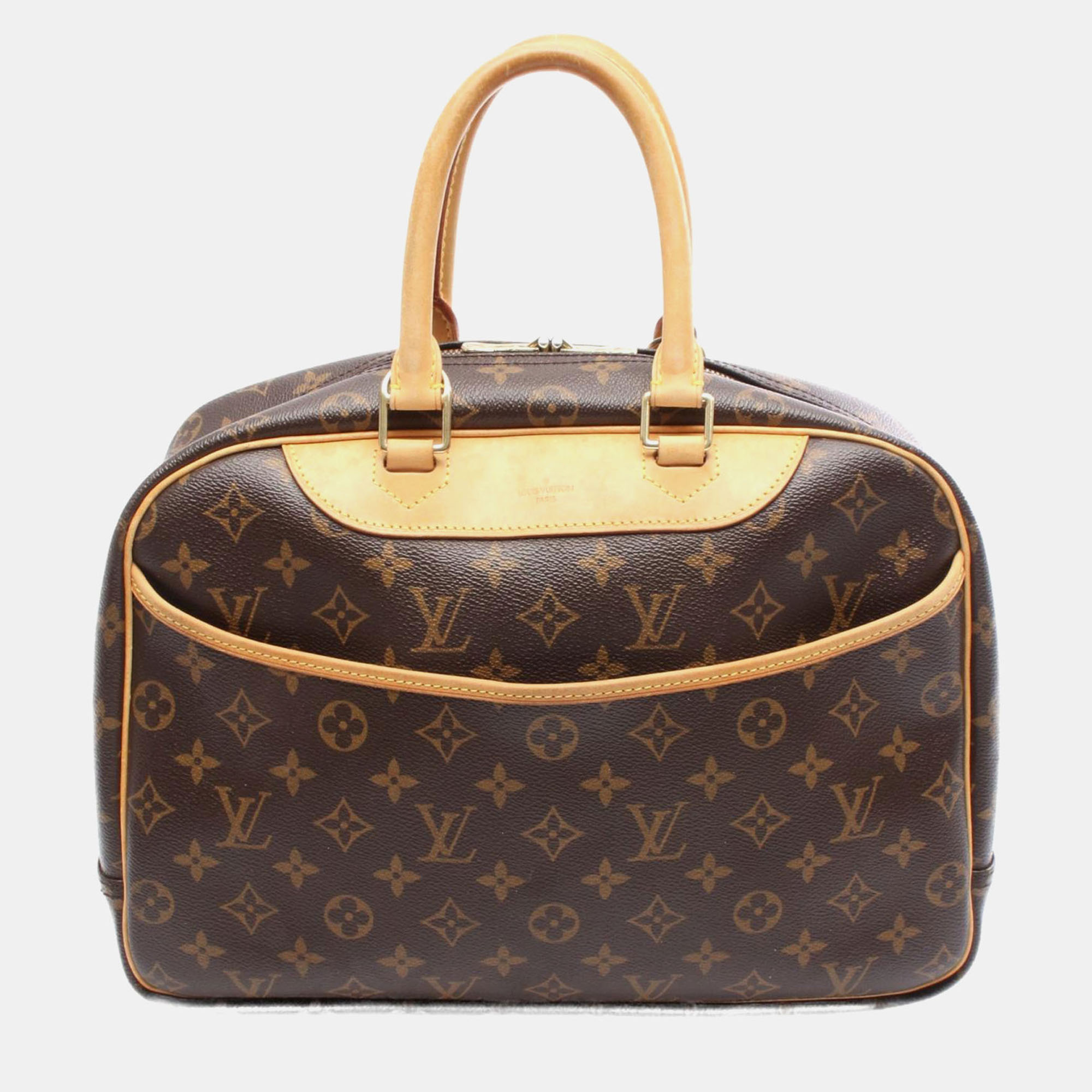 

Louis Vuitton Deauville Monogram Canvas Vanity Bag, Brown