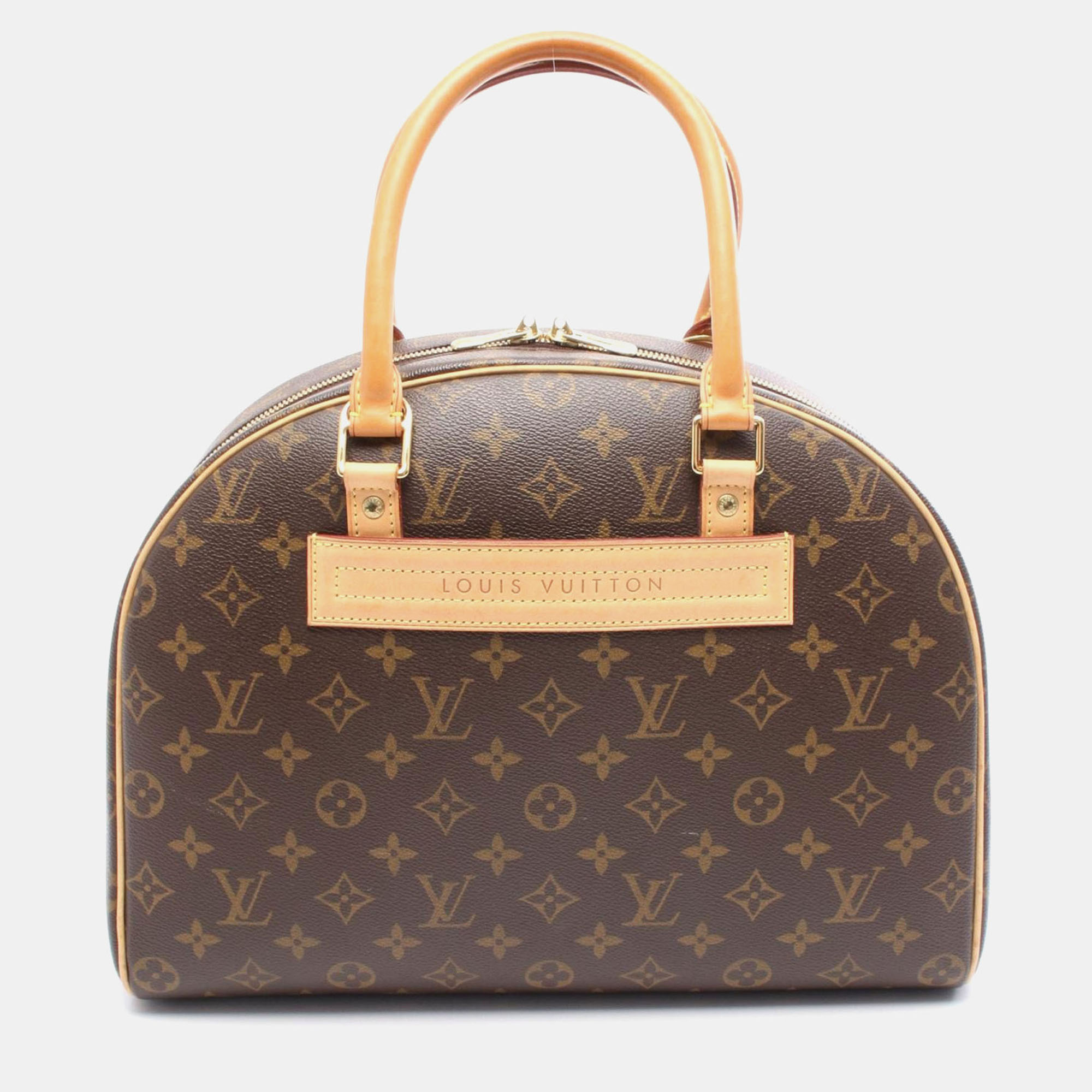 

Louis Vuitton Nolita Brown Monogram Canvas Top Handle Bag