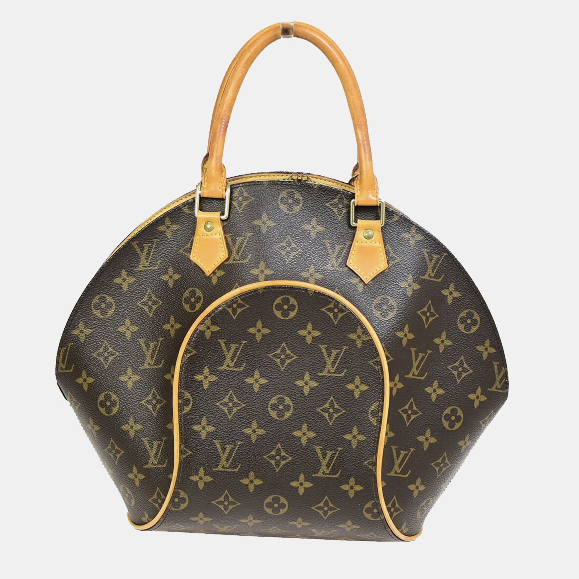

Louis Vuitton Ellipse Mm Hand Zipped Bag Monogram Canvas, Brown