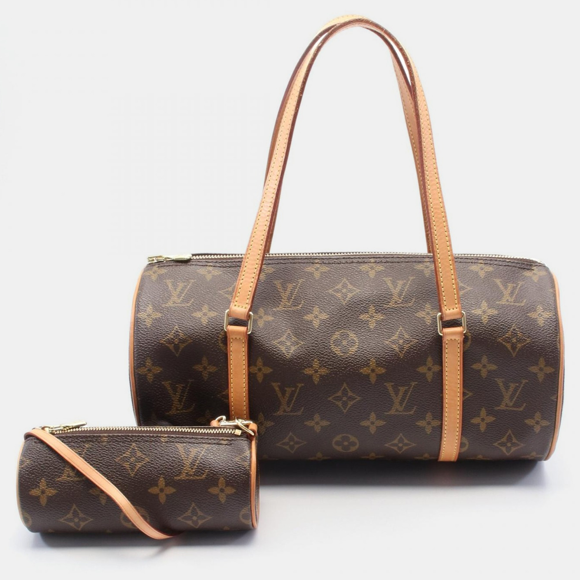 

Louis Vuitton Papillon 30 Brown Monogram Canvas Shoulder Bag
