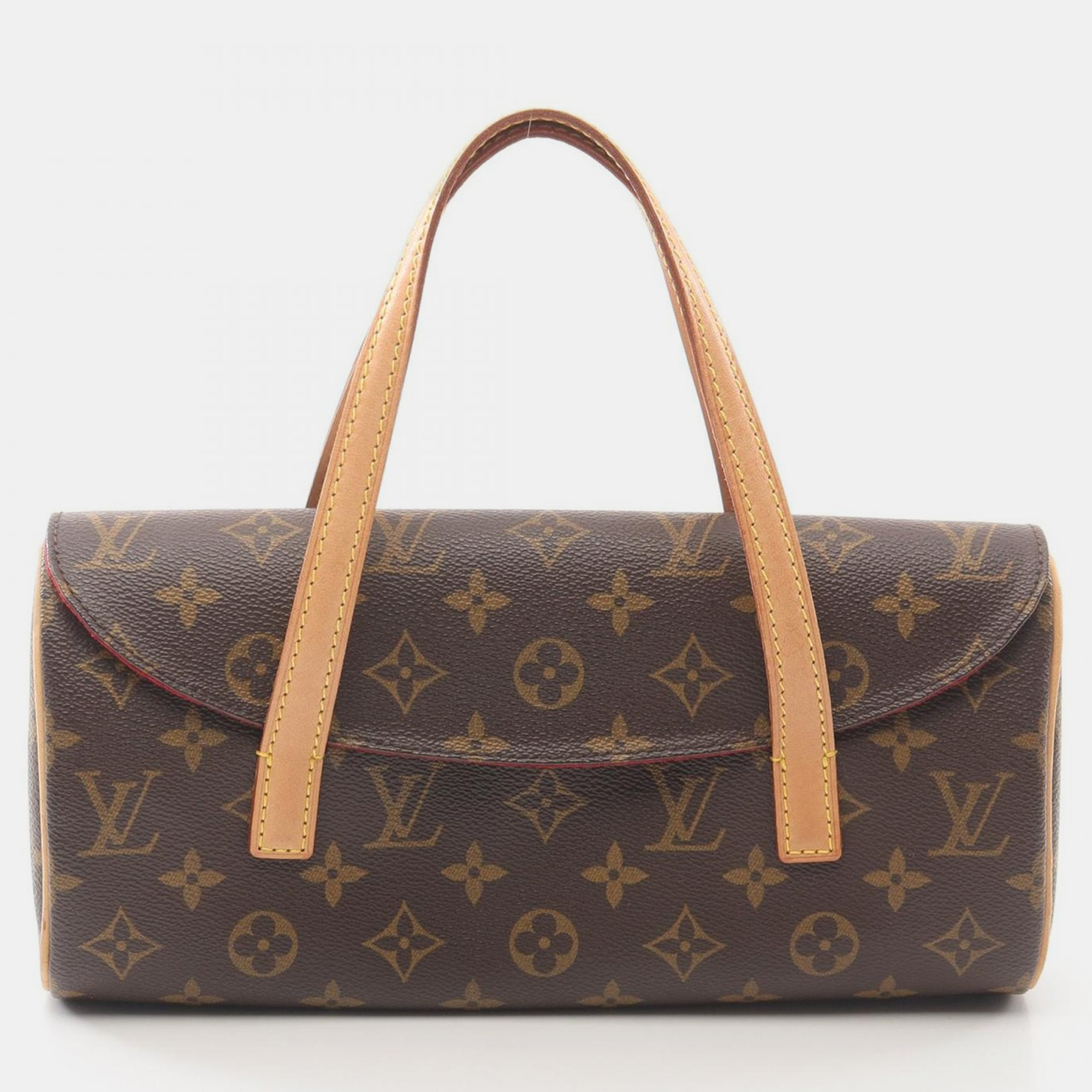 

Louis Vuitton Sonatine Hand Bag Monogram Leather Brown