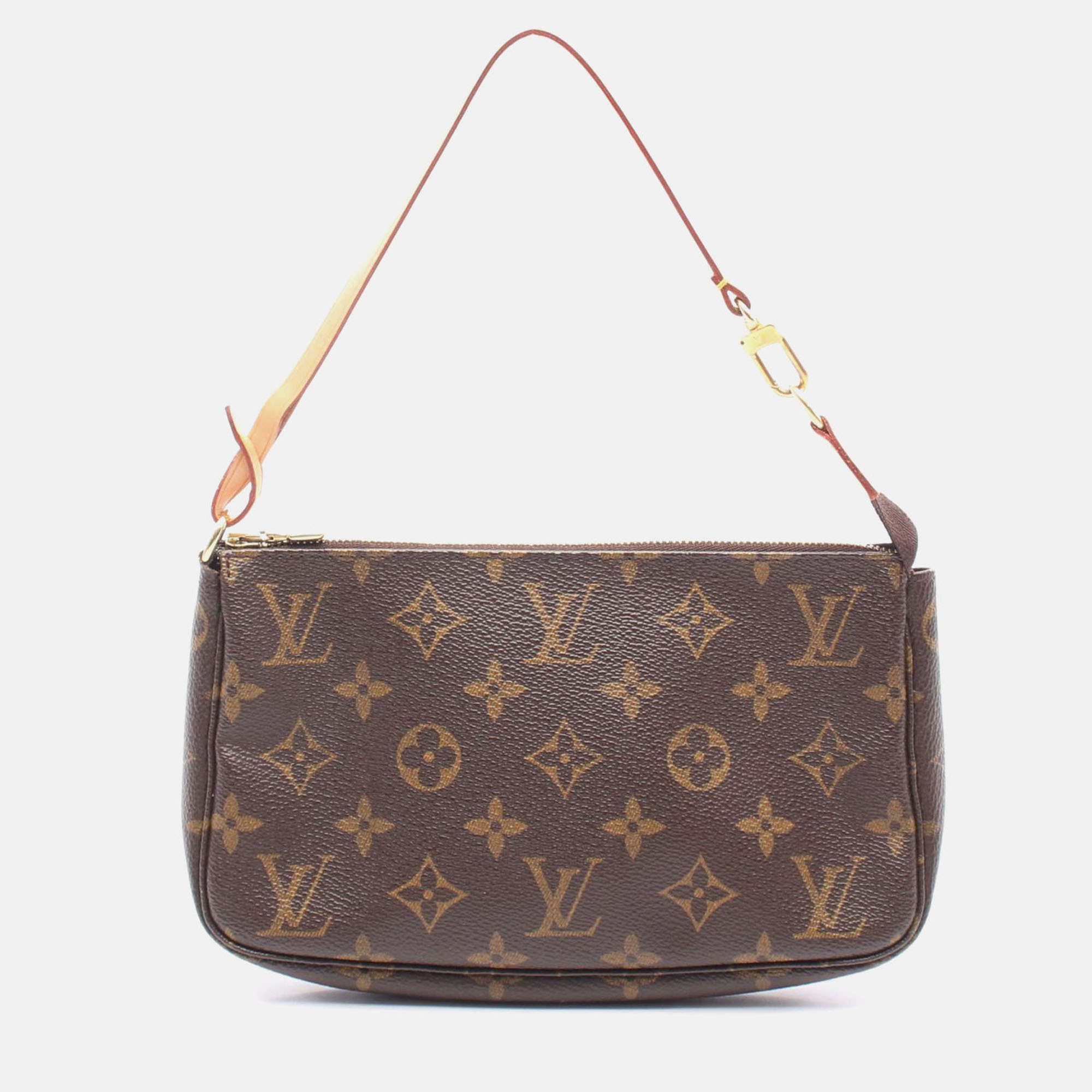 

Louis Vuitton Pochette Accessories Brown Monogram Canvas Shoulder Bag