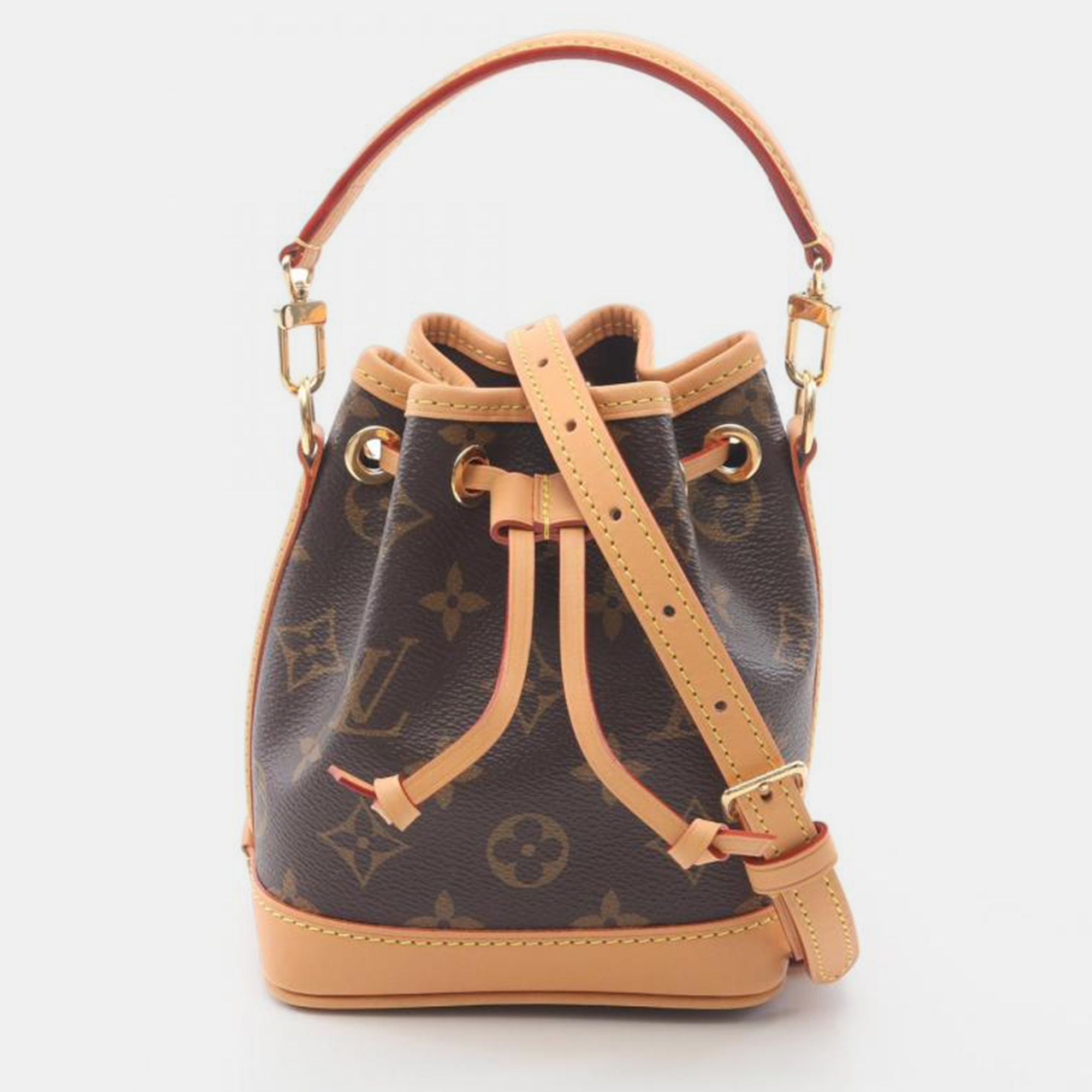 

Louis Vuitton Nano Noe Brown Monogram Canvas Shoulder Bag