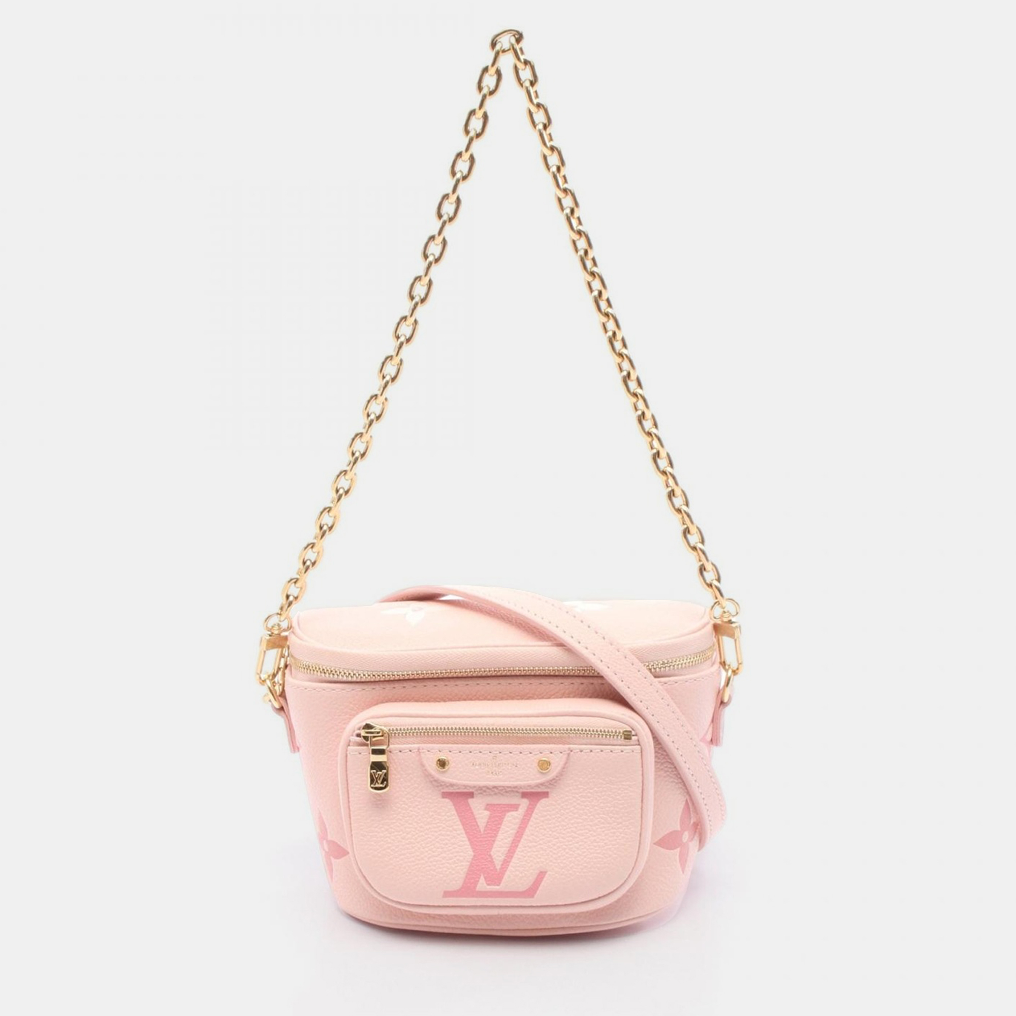 

Louis Vuitton Mini Bum Pink Monogram Empreinte Shoulder Bag