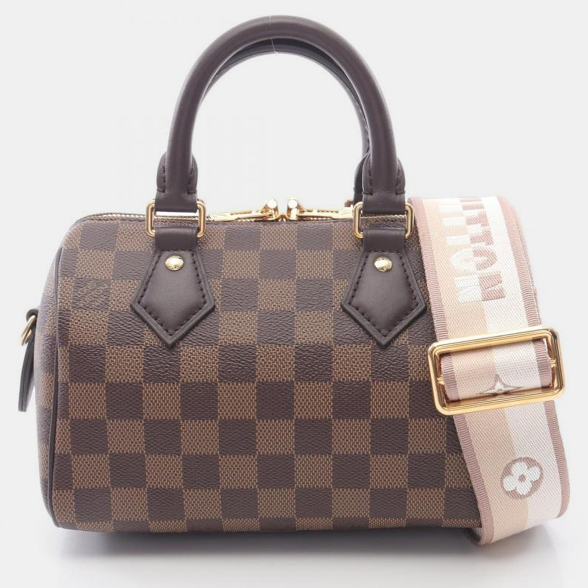 

Louis Vuitton Speedy Bandouliere 20 Damier Ebene Handbag, Brown
