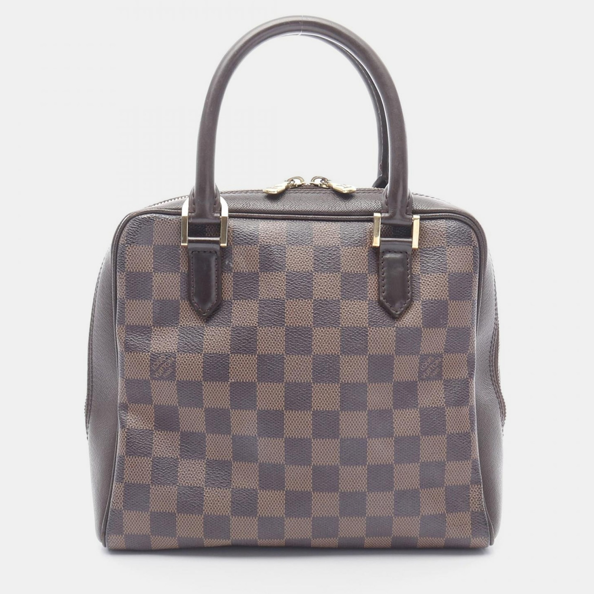 

Louis Vuitton Brera Brown Ebene Damier Canvas Leather Handbag