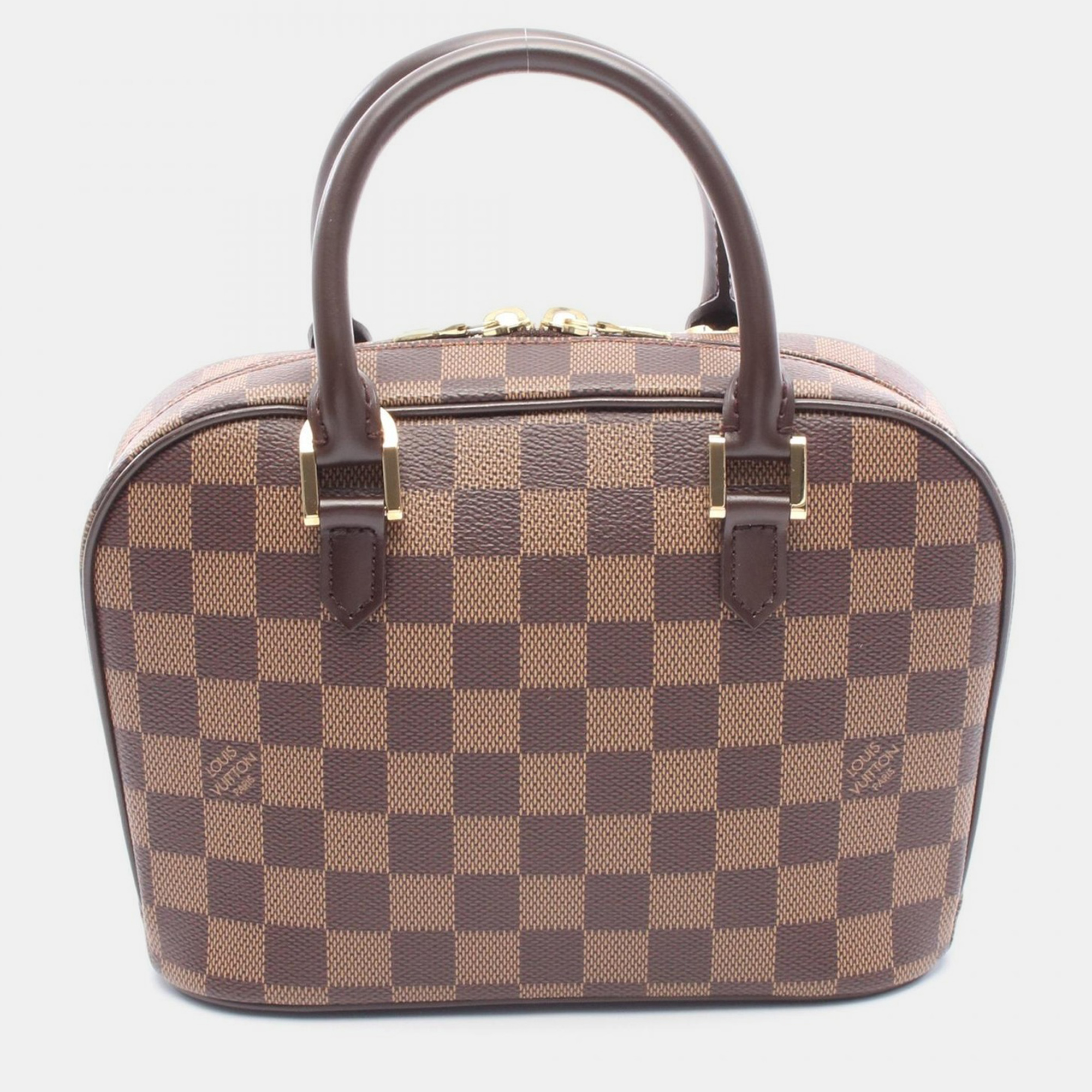 

Louis Vuitton Sarria Mini Damier Ebene Canvas Leather Handbag, Brown