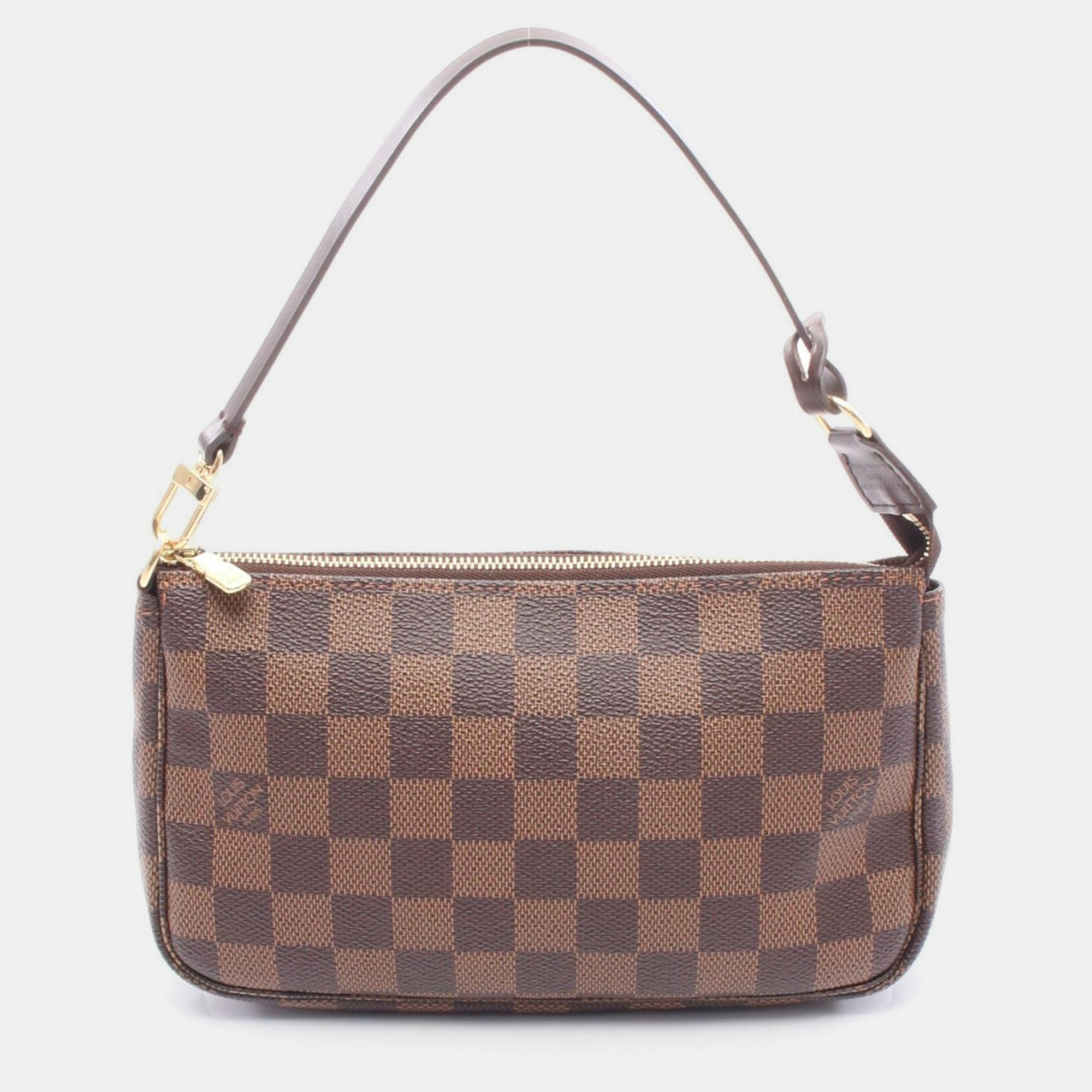

Louis Vuitton Pochette Accessoires Damier Ebene Leather Handbag, Brown