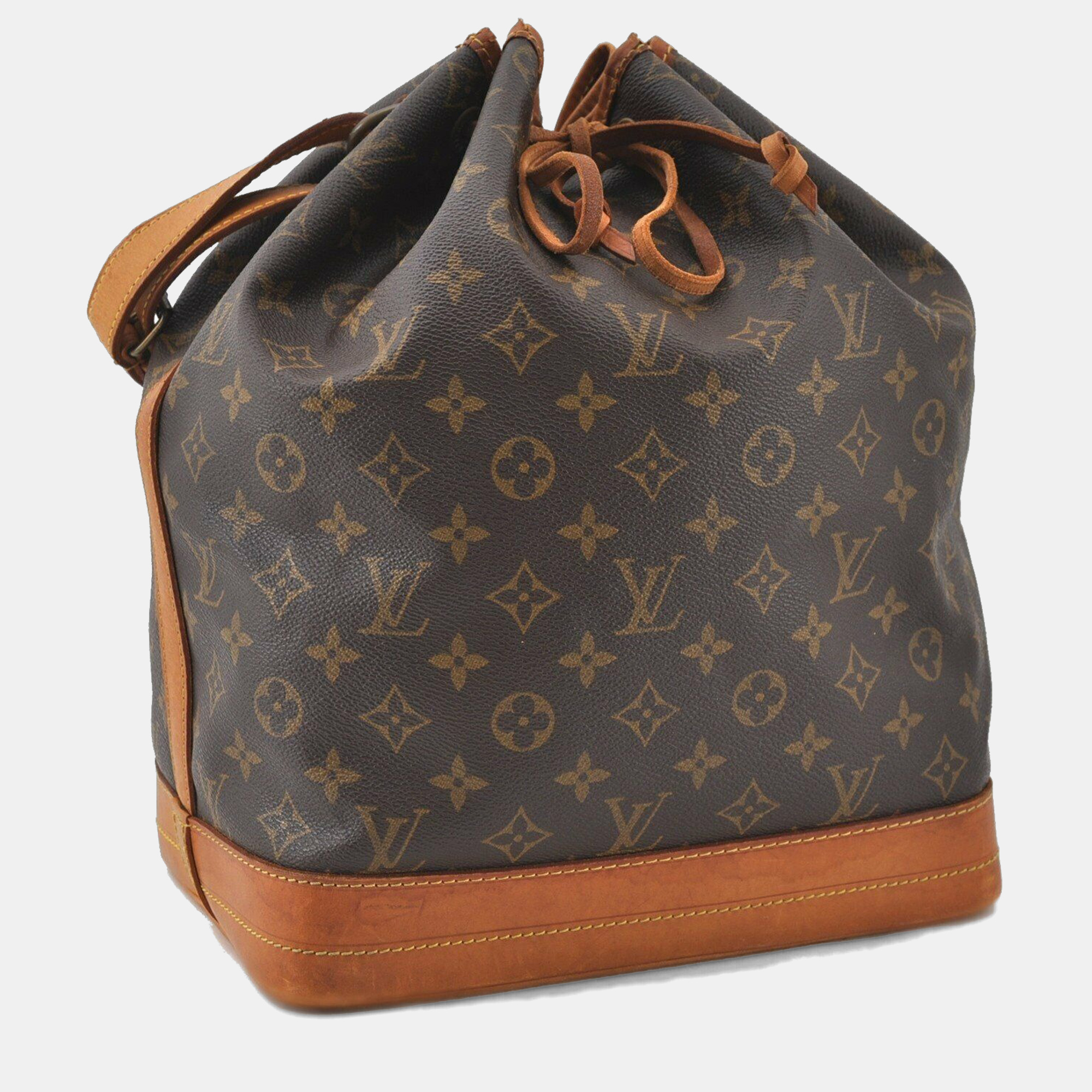 

Louis Vuitton Noe Shoulder Bag Monogram Canvas Leather Brown