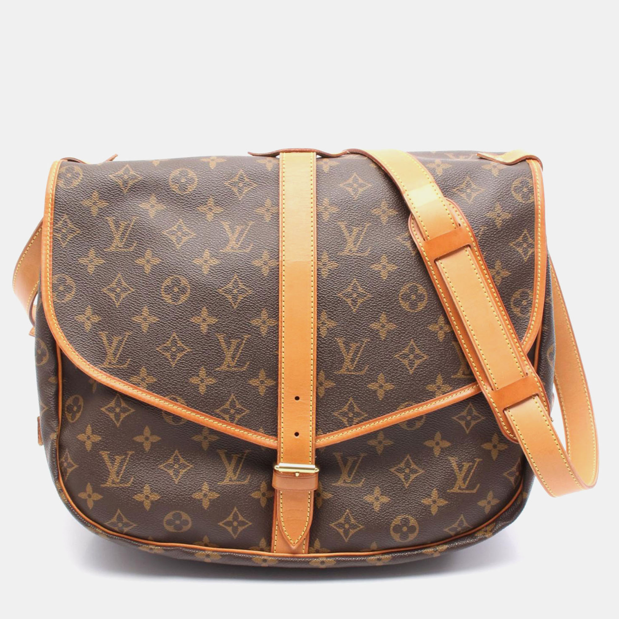 

Louis Vuitton Saumur 30 Brown Monogram Canvas Crossbody Bag
