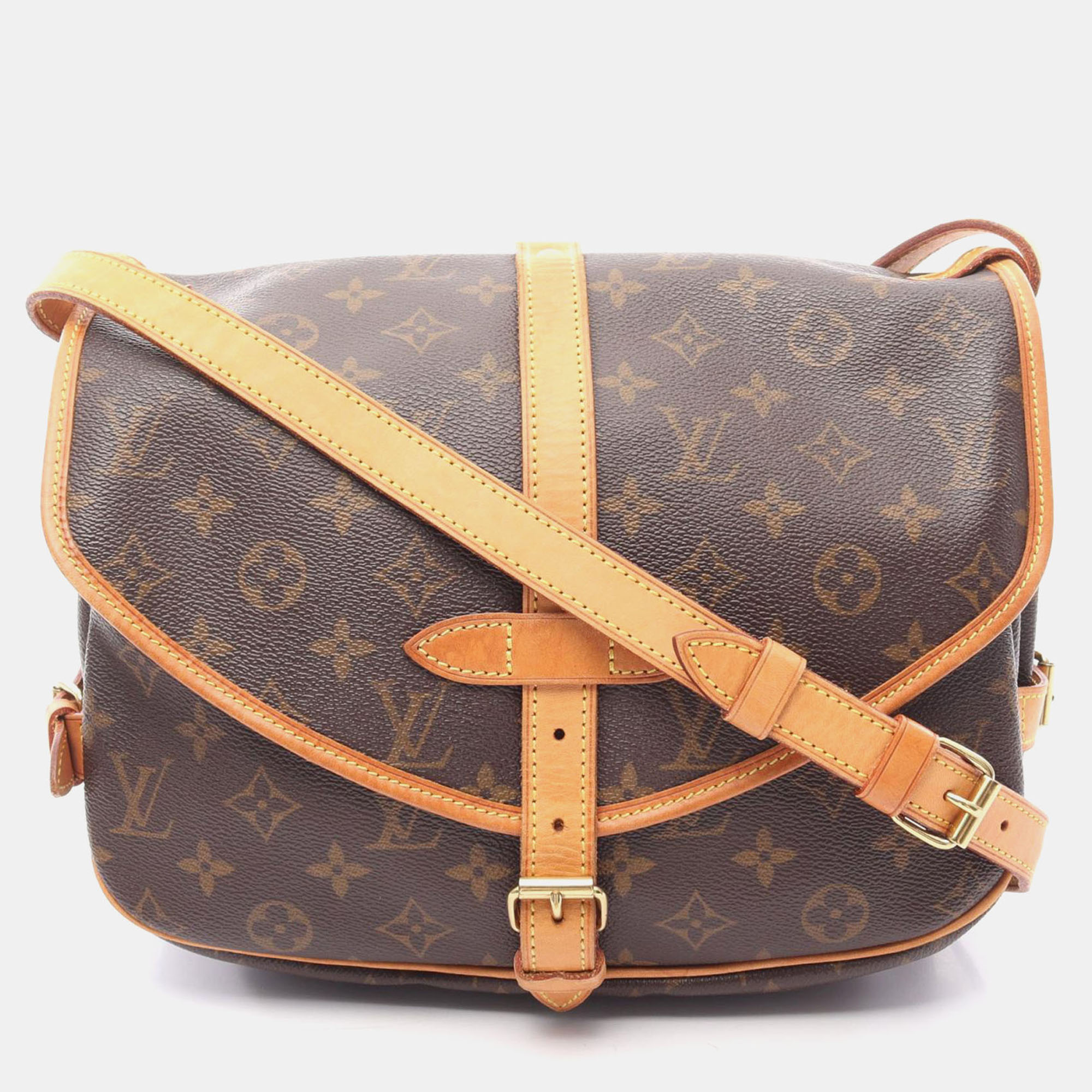 

Louis Vuitton Saumur 30 Brown Monogram Canvas Crossbody Bag