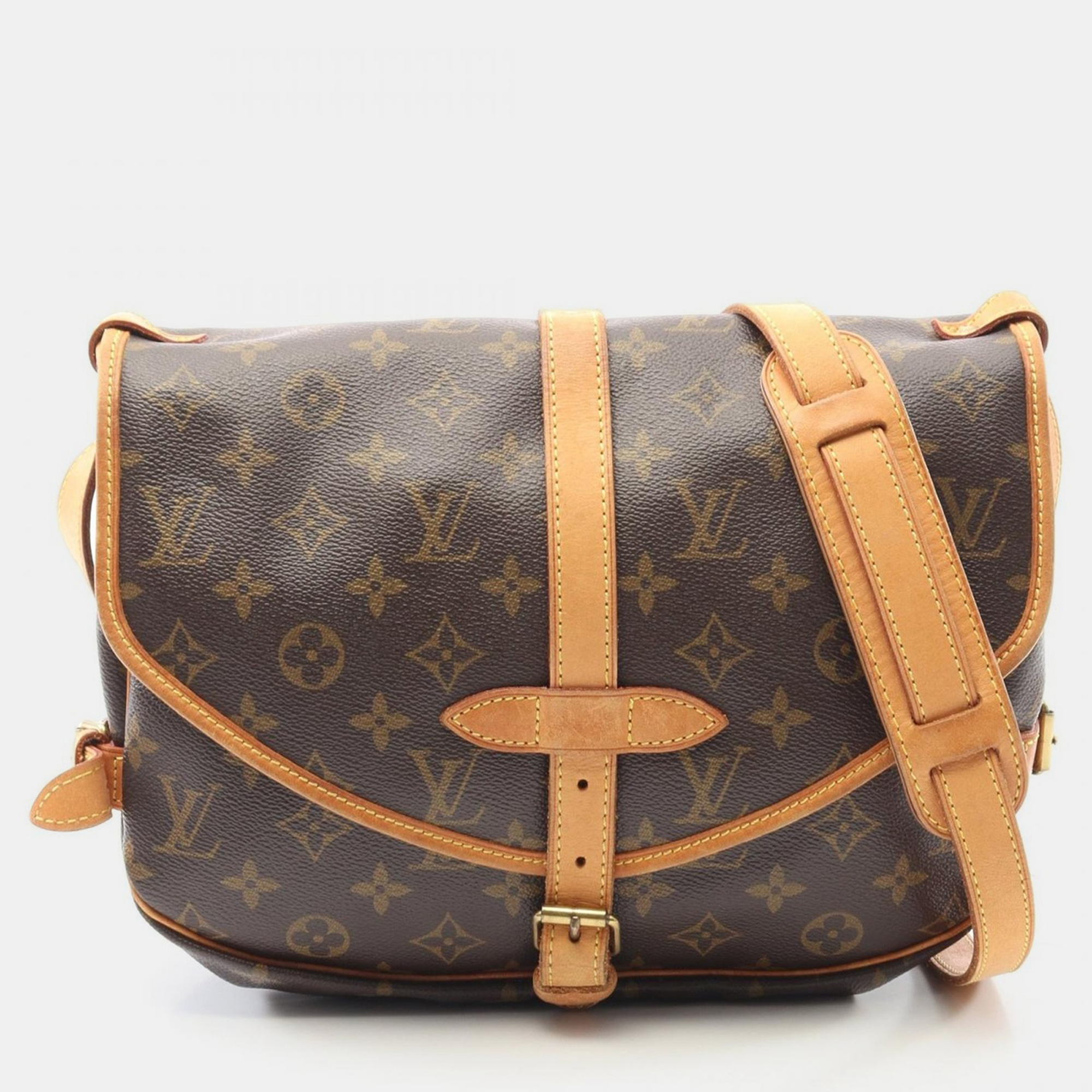 

Louis Vuitton Saumur 30 Brown Monogram Canvas Crossbody Bag