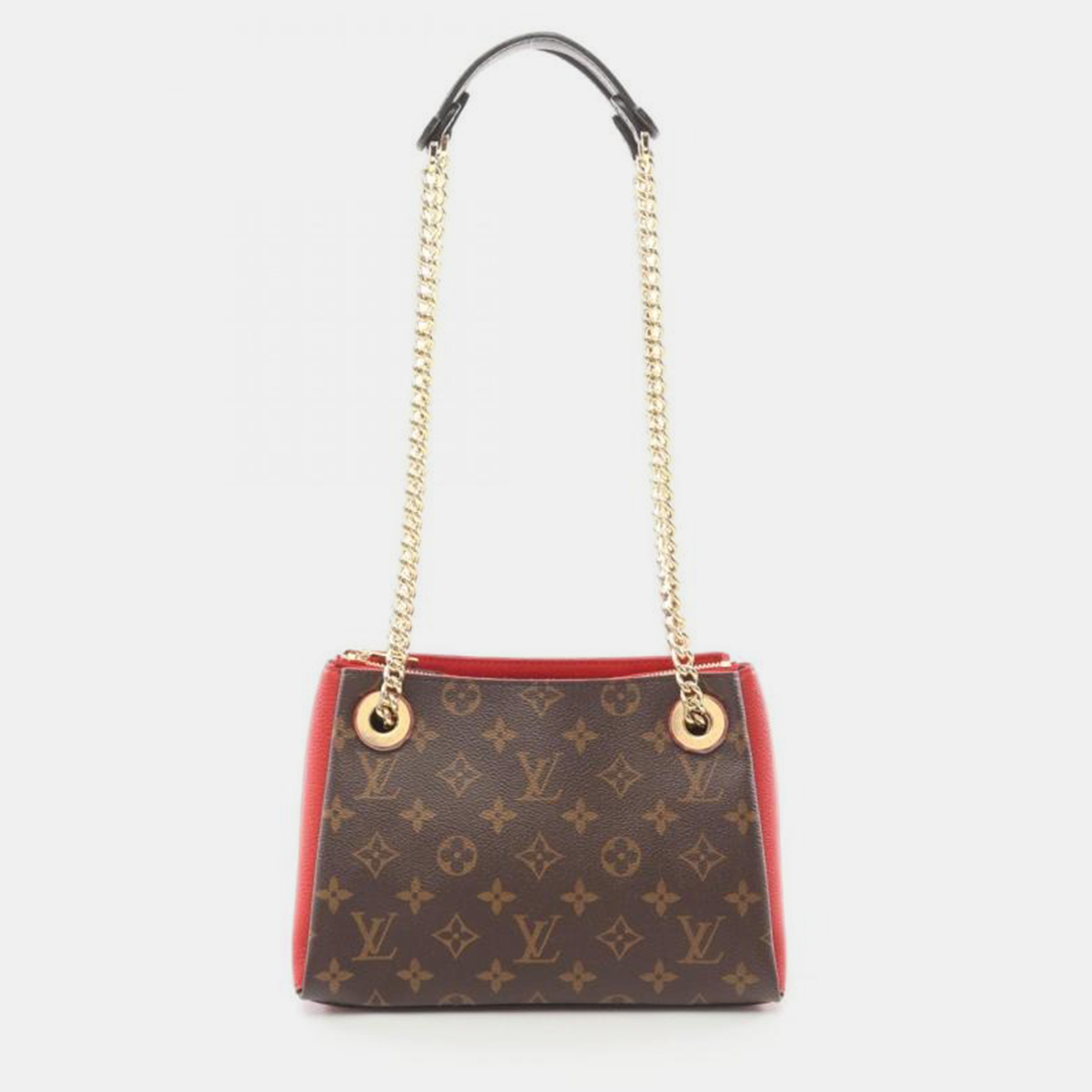 

Louis Vuitton Surene BB Cerise Monogram Canvas Chain Shoulder Bag, Brown
