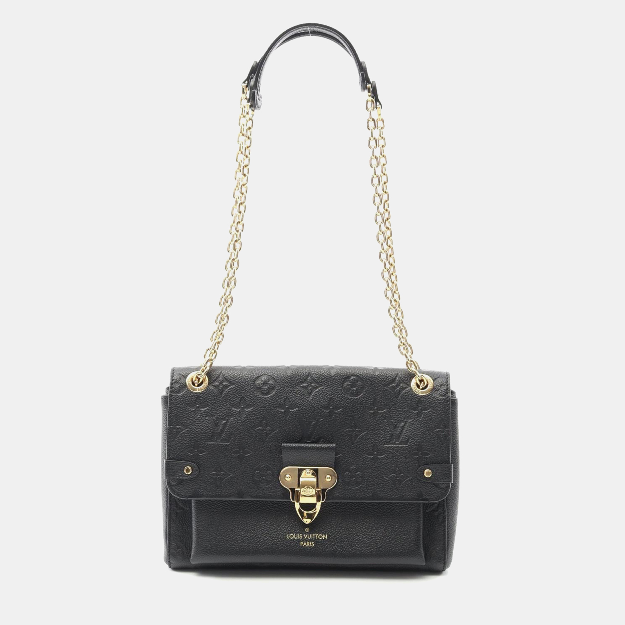 

Louis Vuitton Vavin PM Black Monogram Empreinte Leather Chain Shoulder Bag