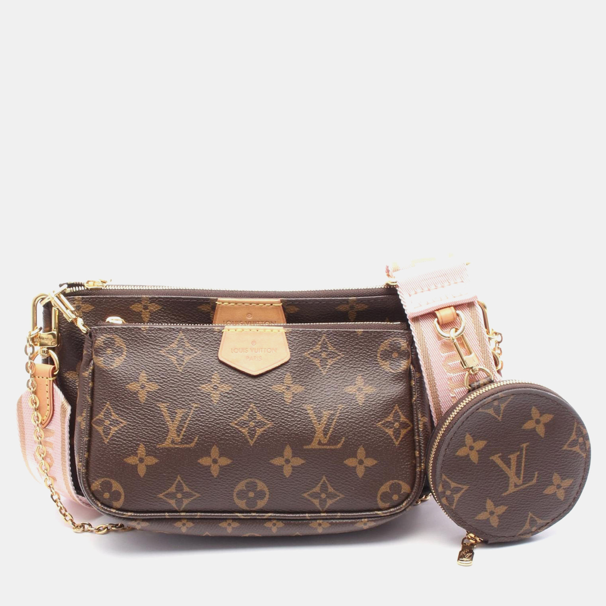 

Louis Vuitton Multi Pochette Accessoires Brown Monogram Canvas Shoulder Bag