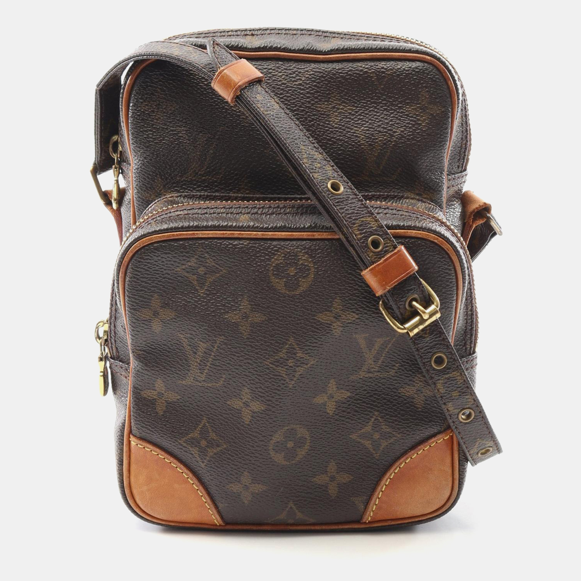 

Louis Vuitton Amazon Brown Monogram Canvas Shoulder Bag