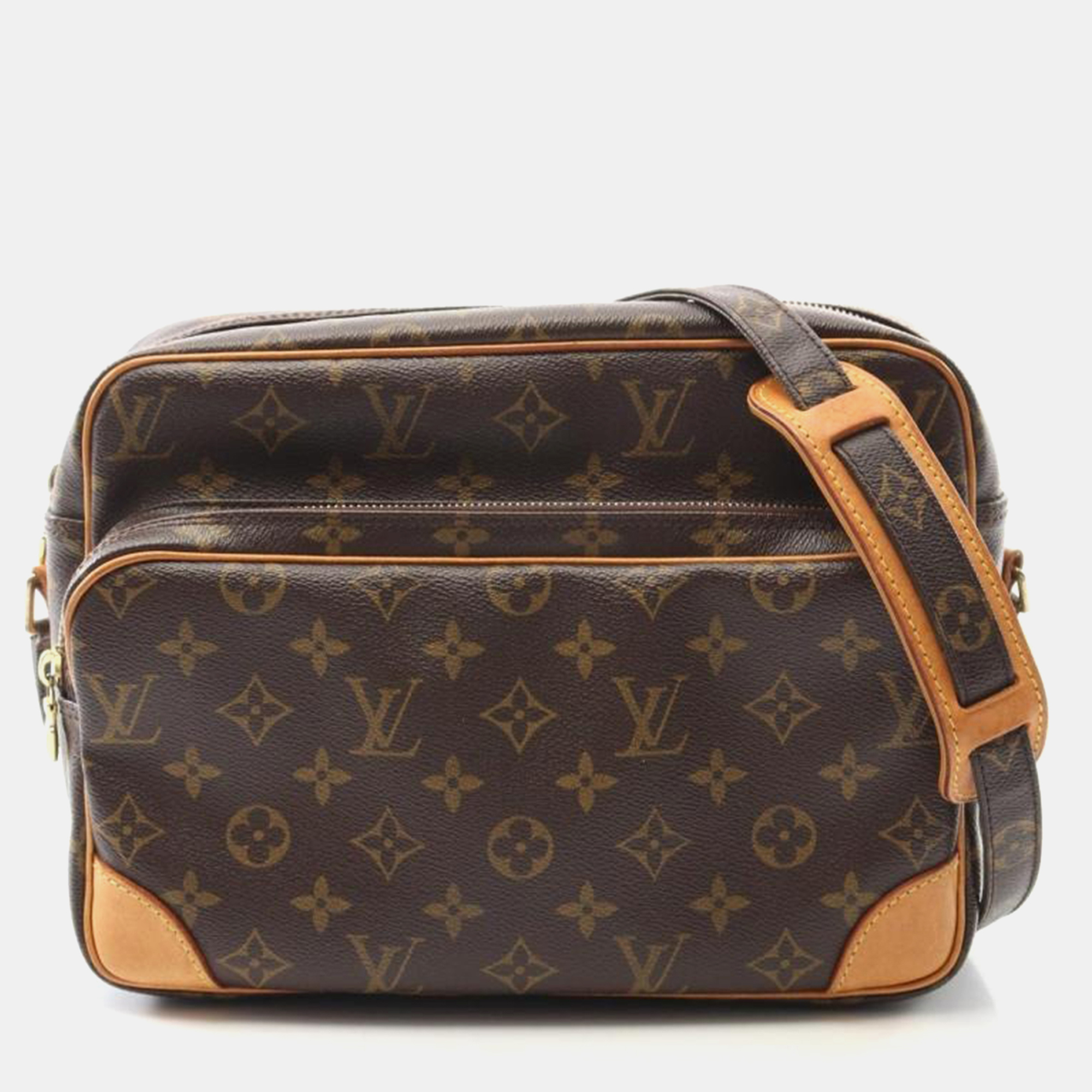 

Louis Vuitton Nile Monogram Canvas Shoulder Bag, Brown