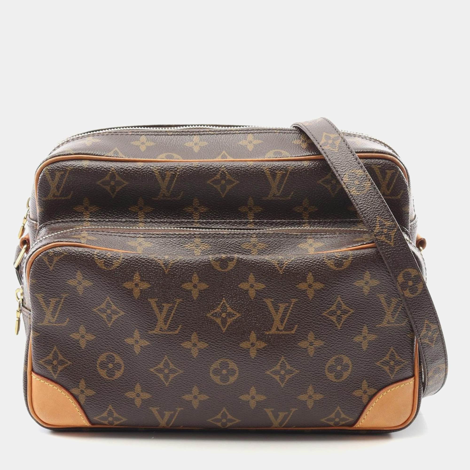 

Louis Vuitton Nile Monogram Canvas Shoulder Bag, Brown