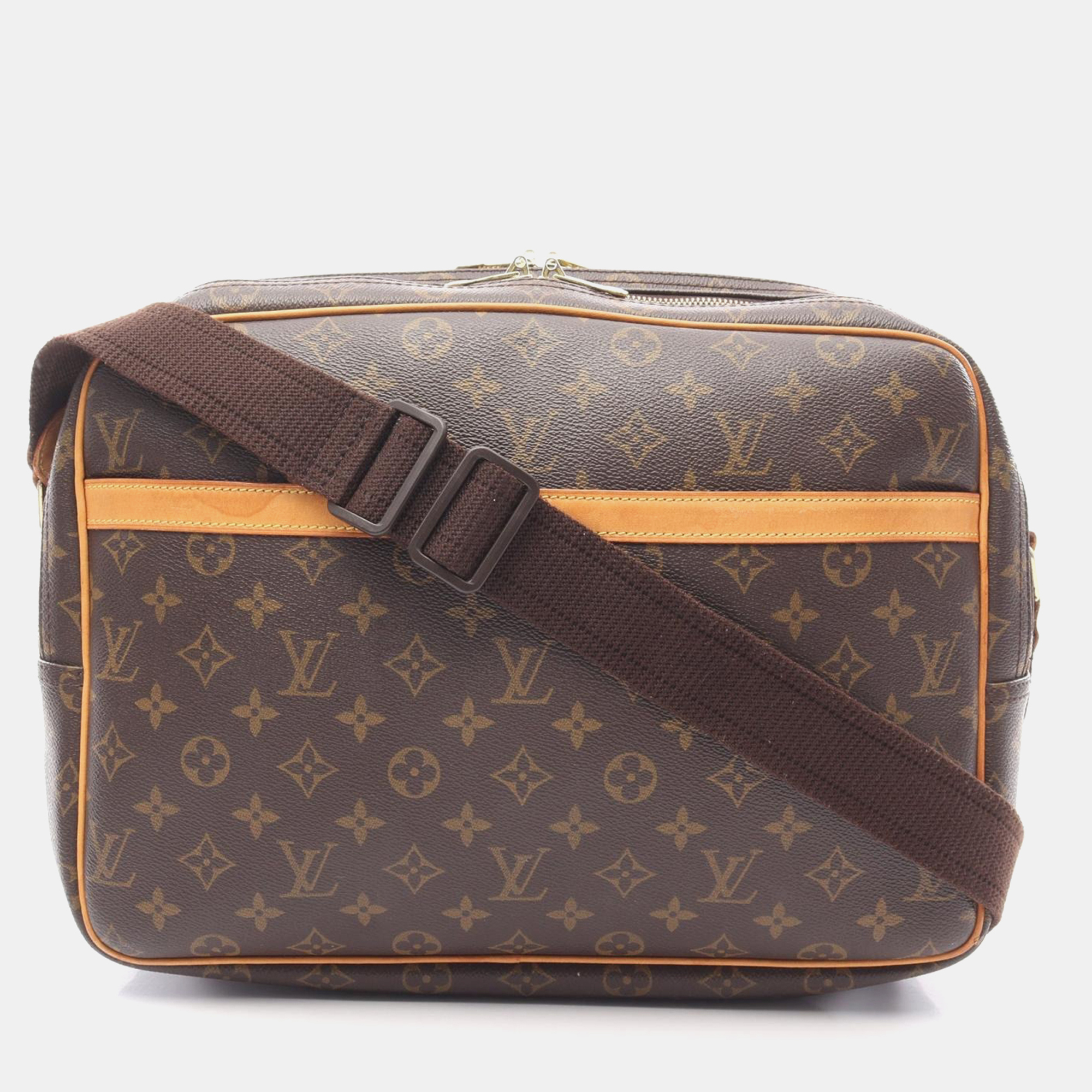 

Louis Vuitton Reporter Gm Crossbody Shoulder Bag Monogram Canvas, Brown