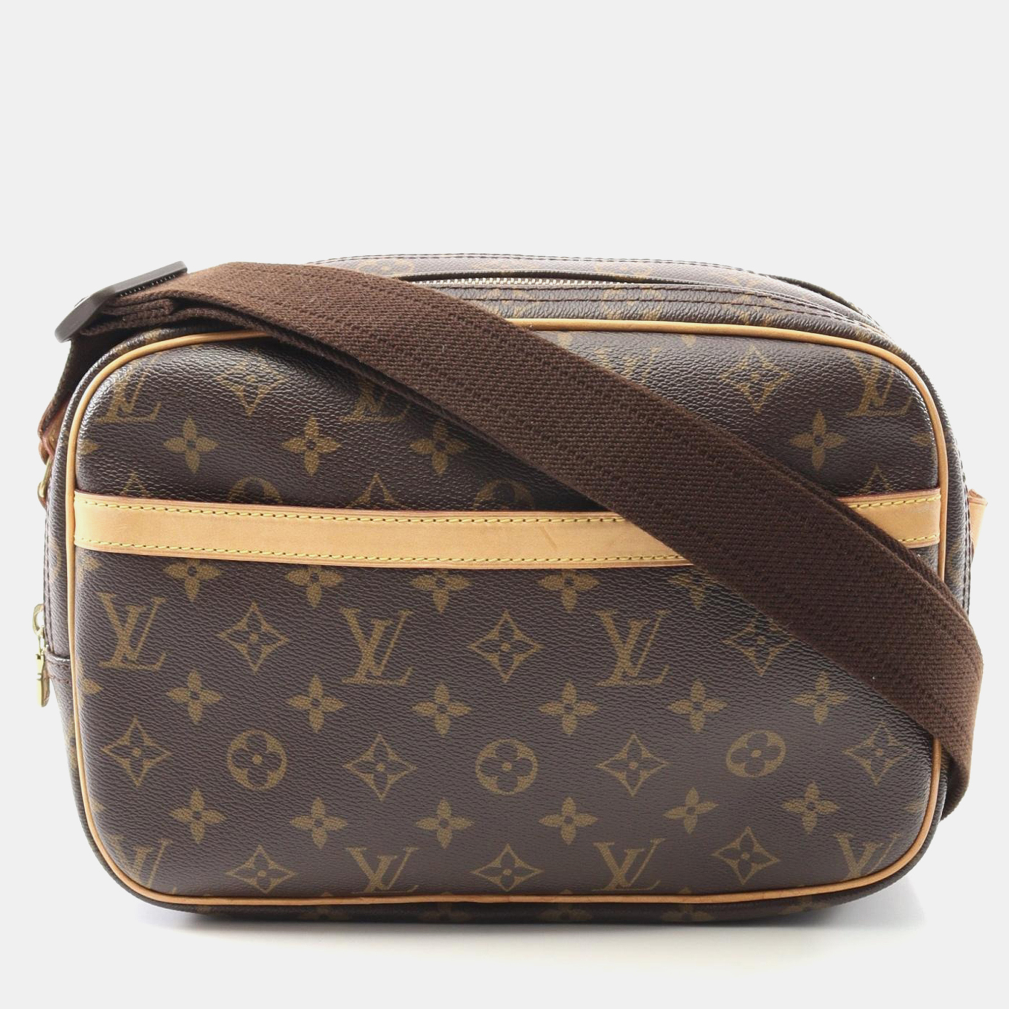 

Louis Vuitton Reporter Pm Crossbody Shoulder Bag Monogram, Brown