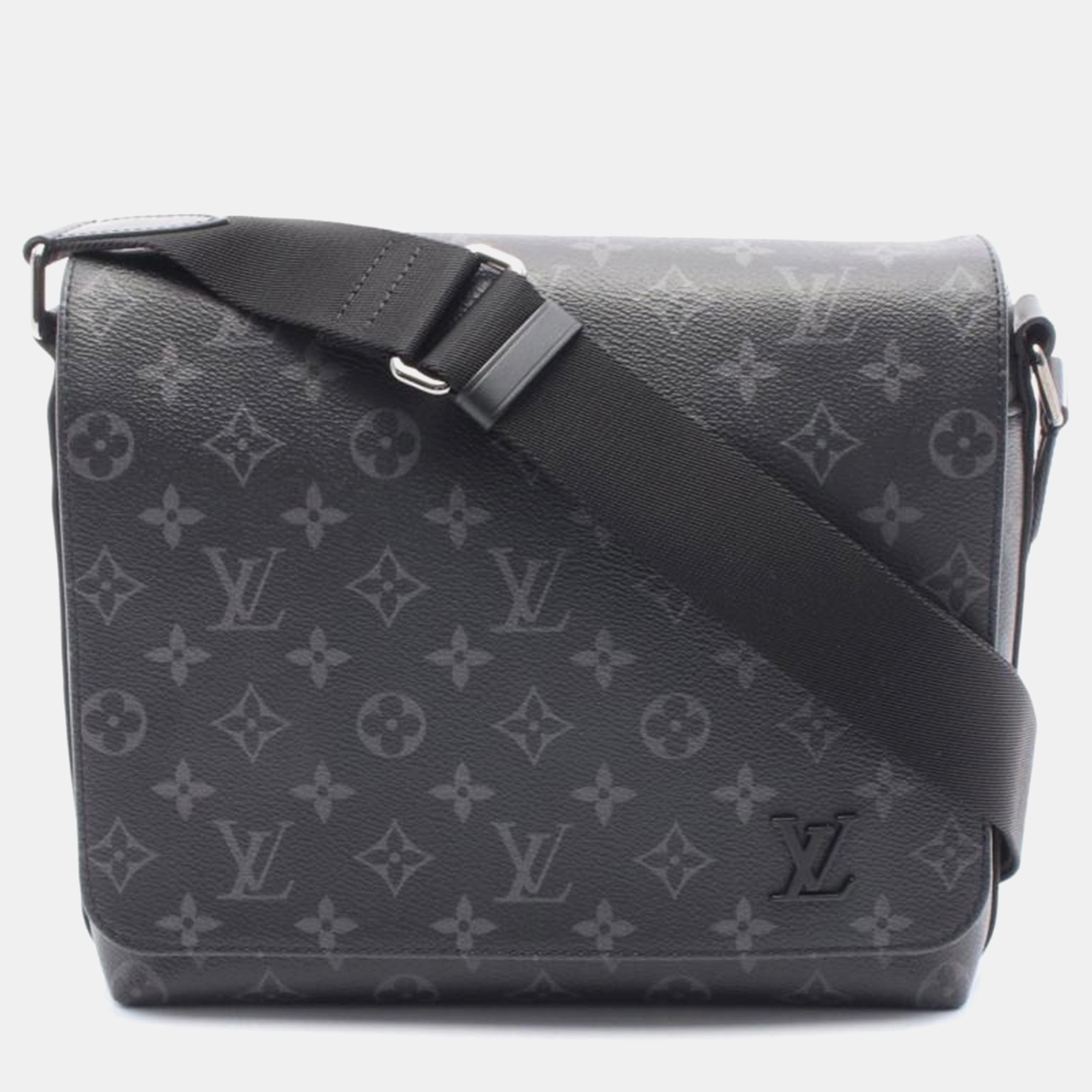 

Louis Vuitton District PM Monogram Eclipse Shoulder Bag, Black