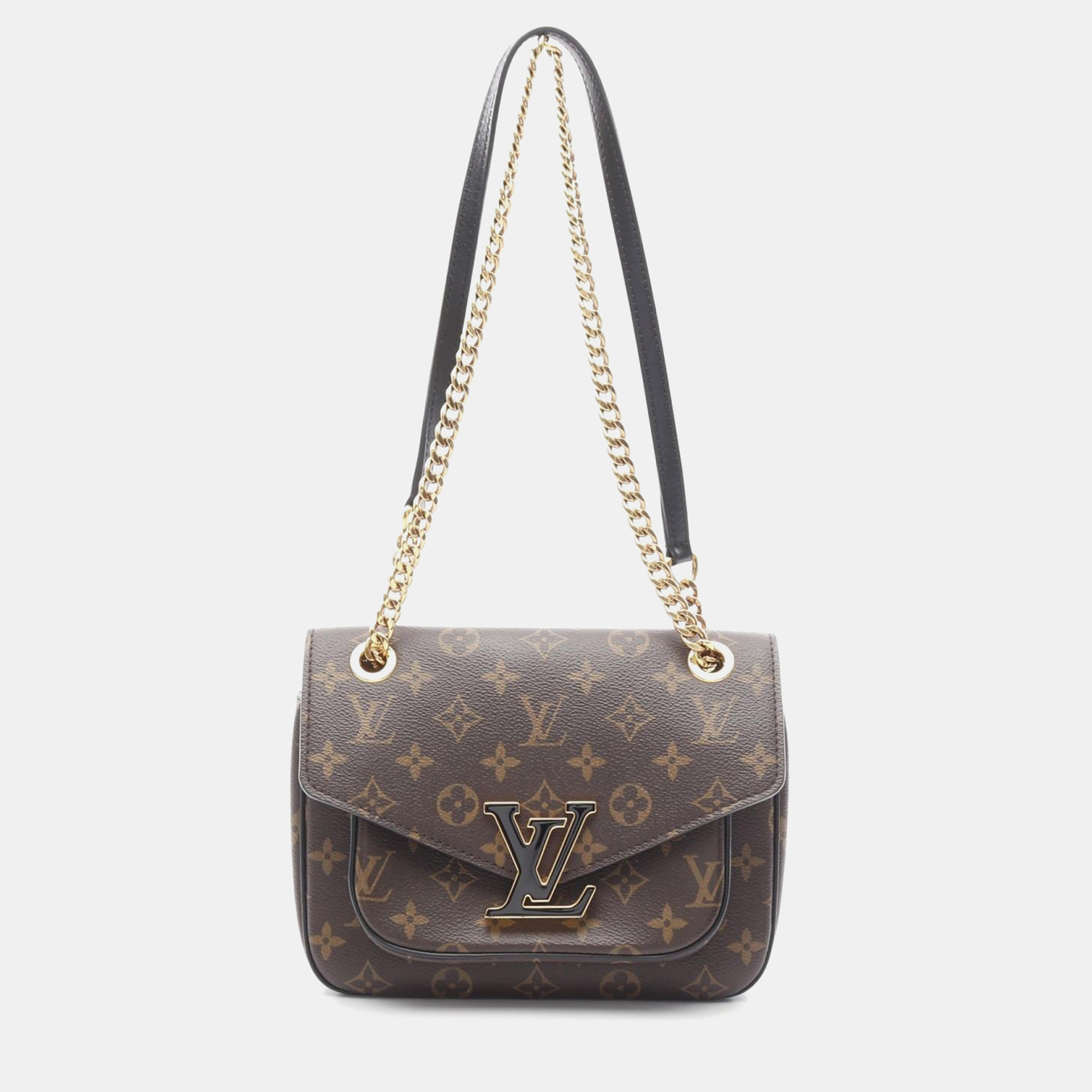 

Louis Vuitton Passy Brown Monogram Canvas Shoulder Bag