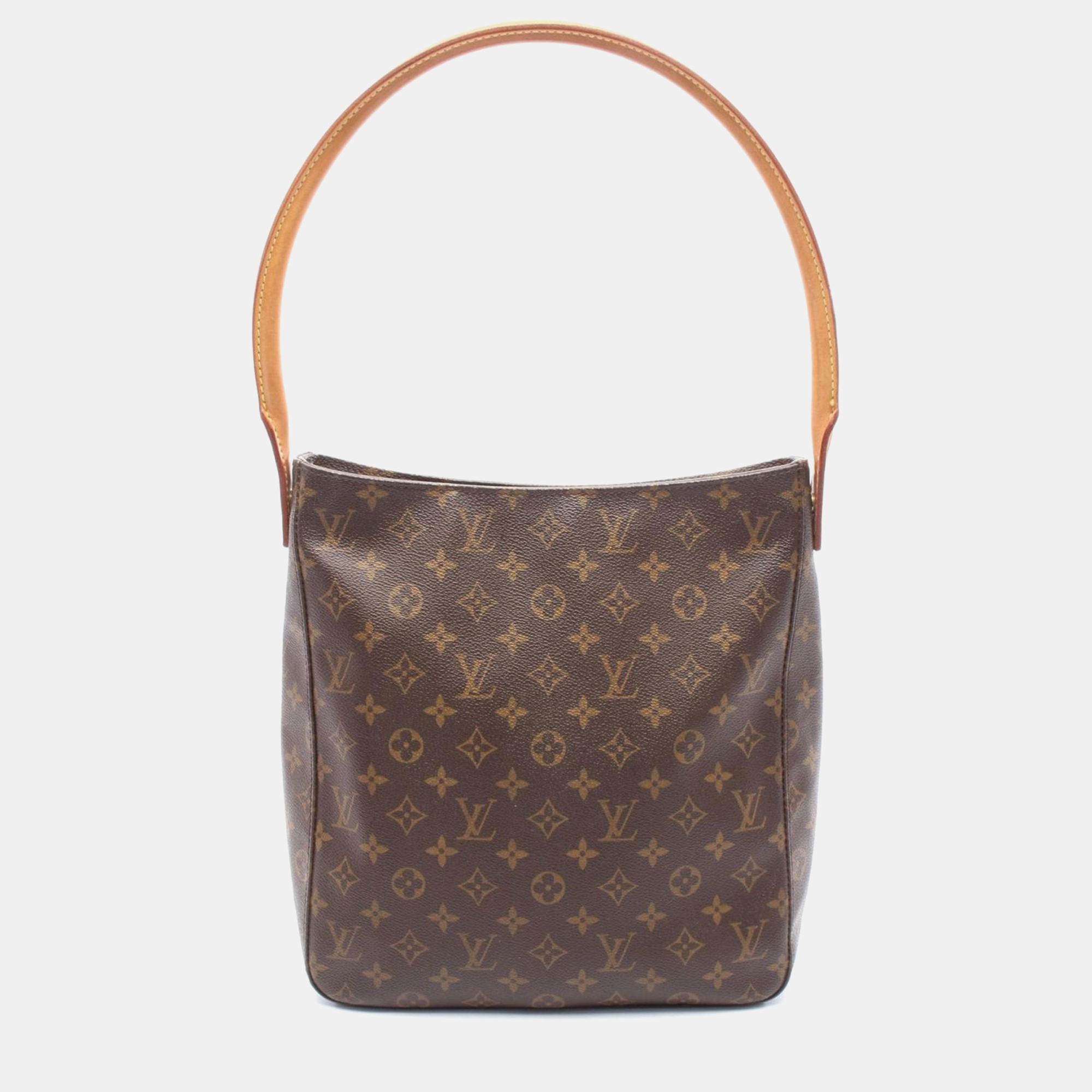 

Louis Vuitton Looping Gm Shoulder Bag Monogram Canvas Leather Brown