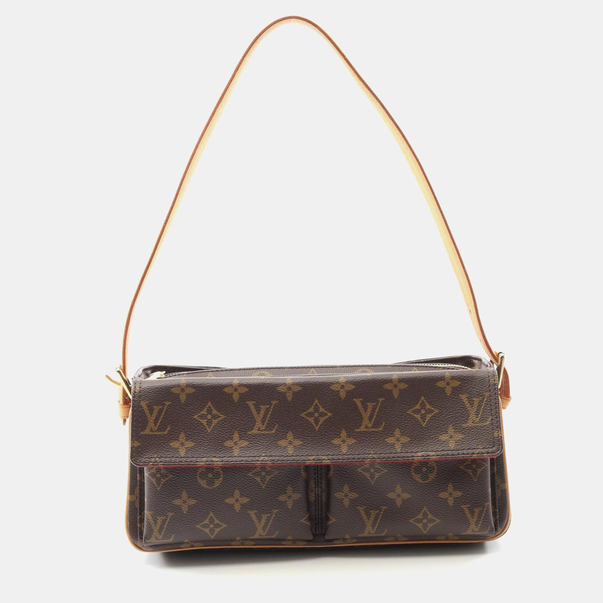 

Louis Vuitton Vivacite MM Brown Monogram Canvas Shoulder Bag