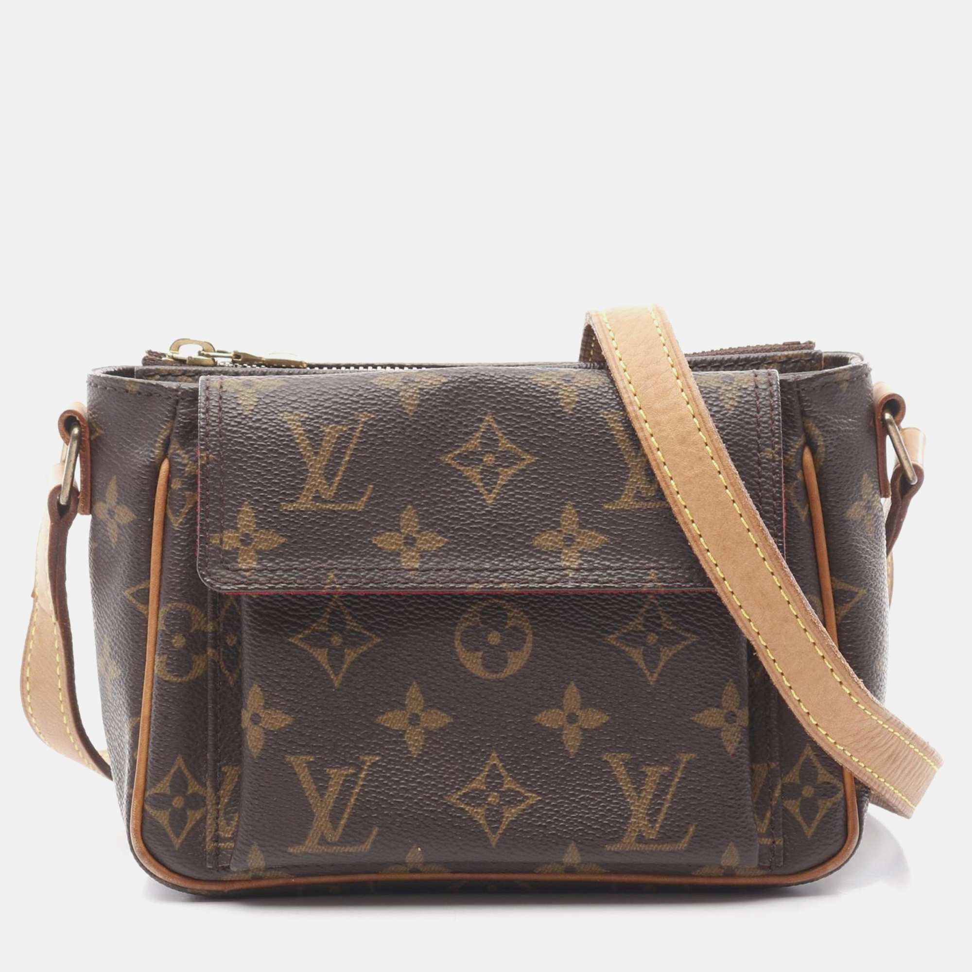 

Louis Vuitton Vivacite PM Brown Monogram Canvas Shoulder Bag