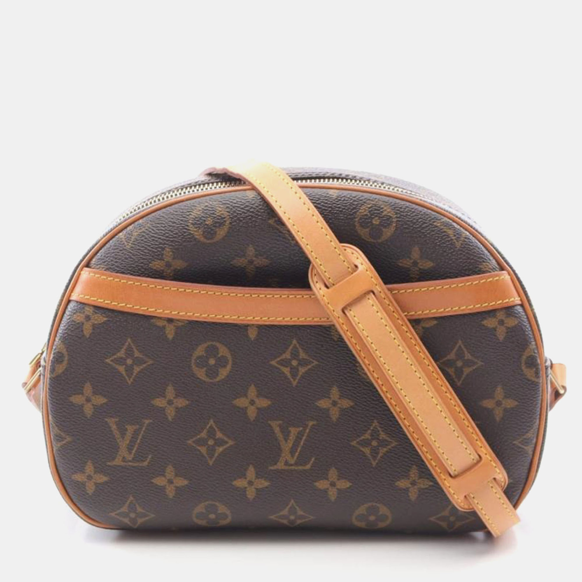 

Louis Vuitton Blois Brown Monogram Canvas Shoulder Bag