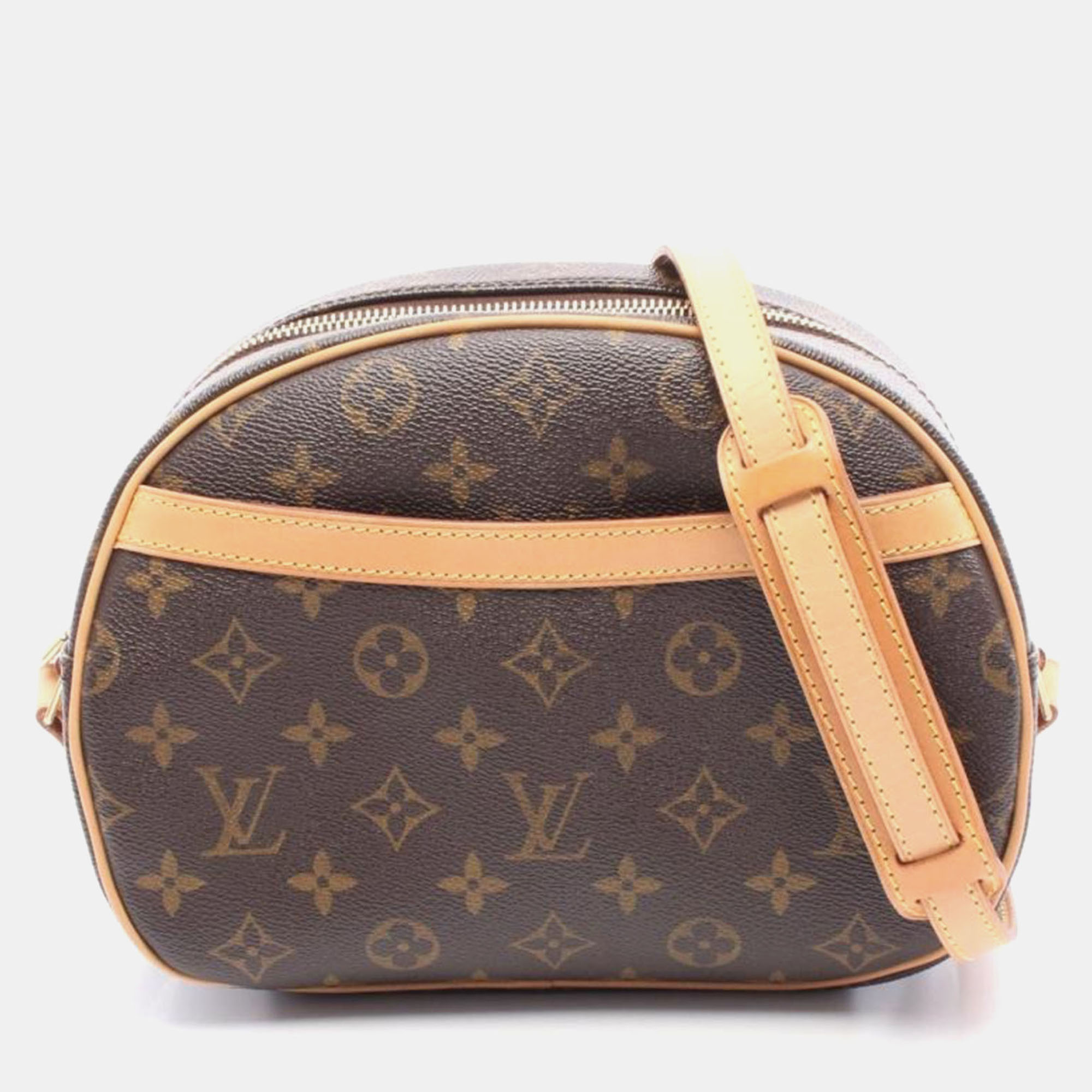 

Louis Vuitton Blois Brown Monogram Canvas Shoulder Bag