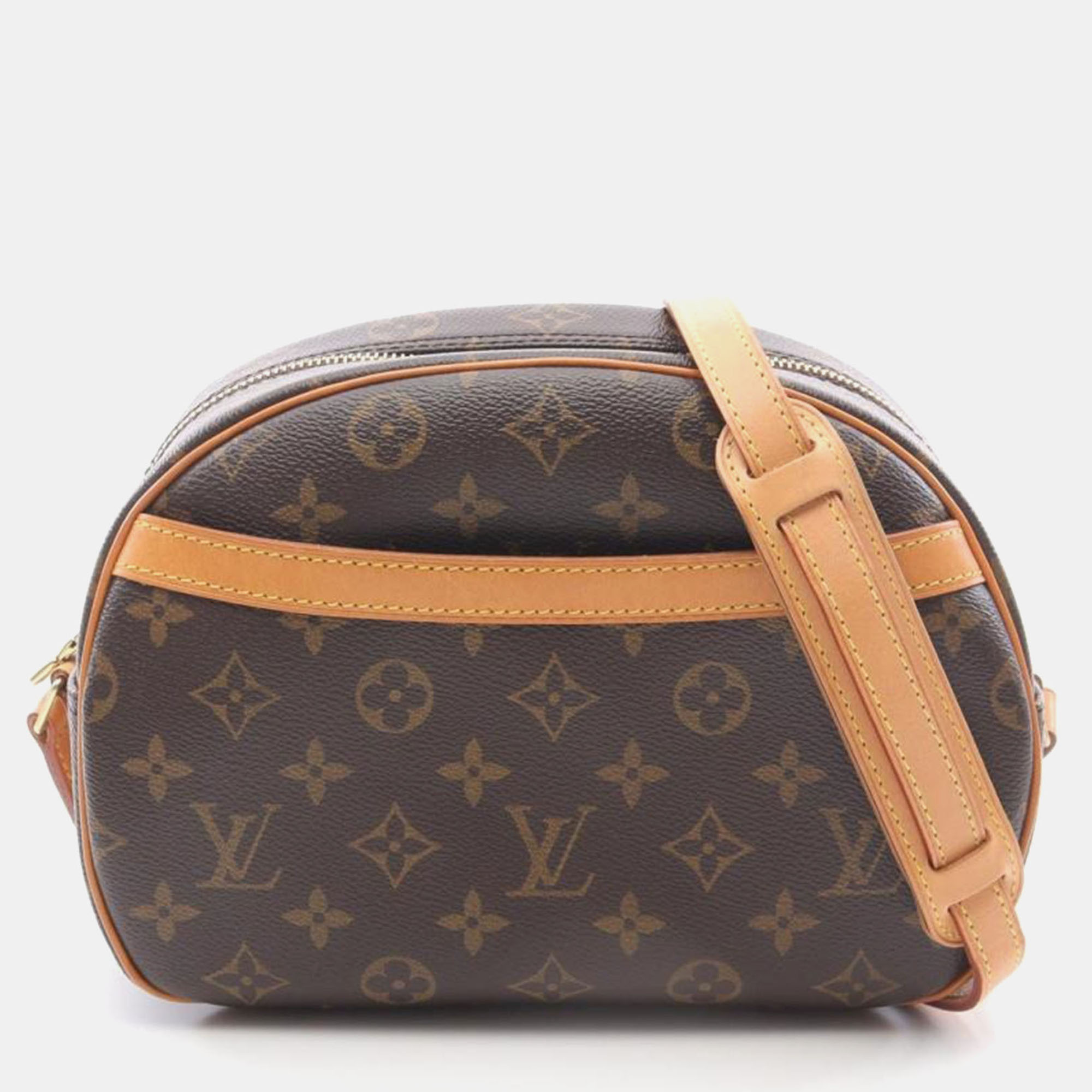 

Louis Vuitton Blois Brown Monogram Canvas Shoulder Bag