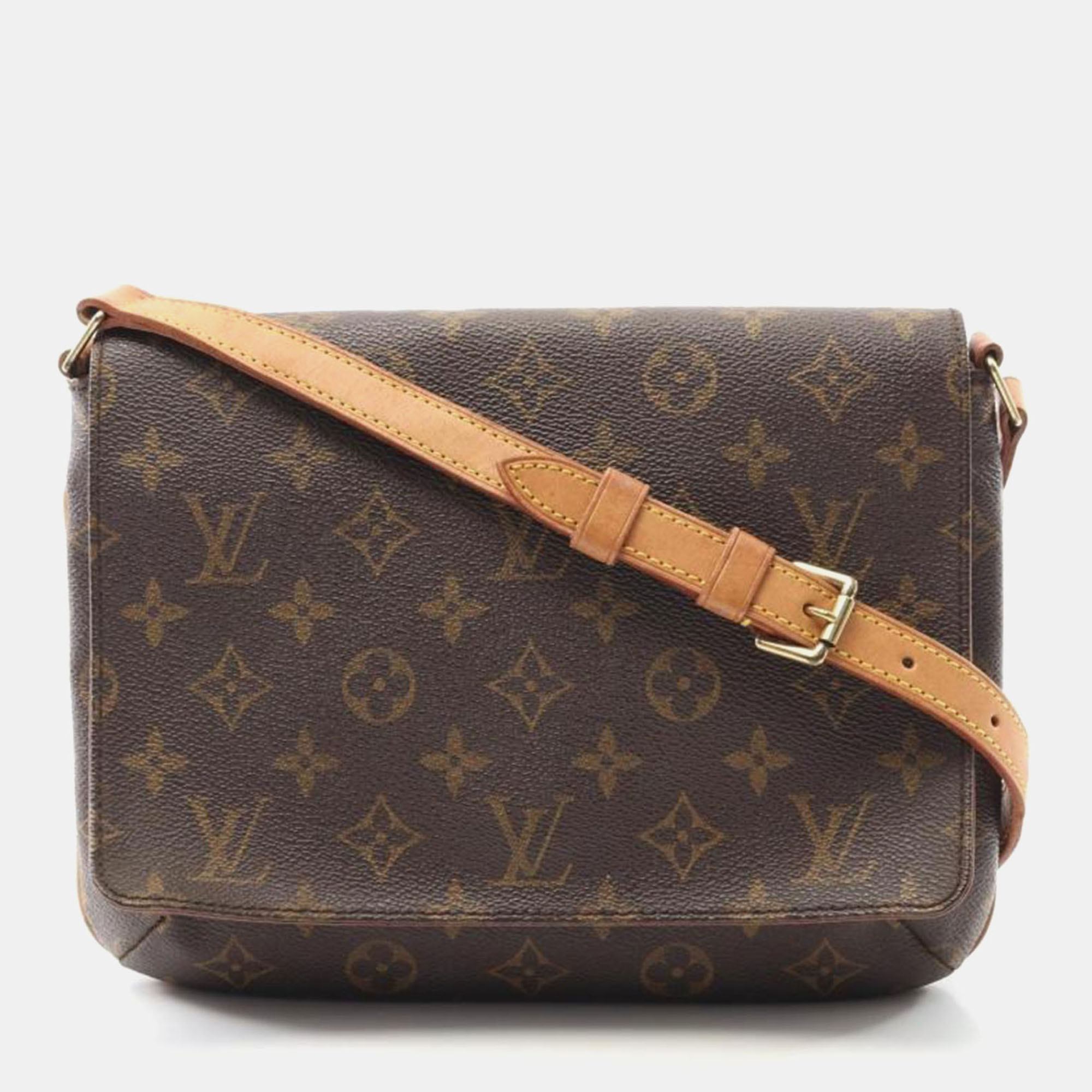 

Louis Vuitton Musette Tango Brown Monogram Canvas Shoulder Bag