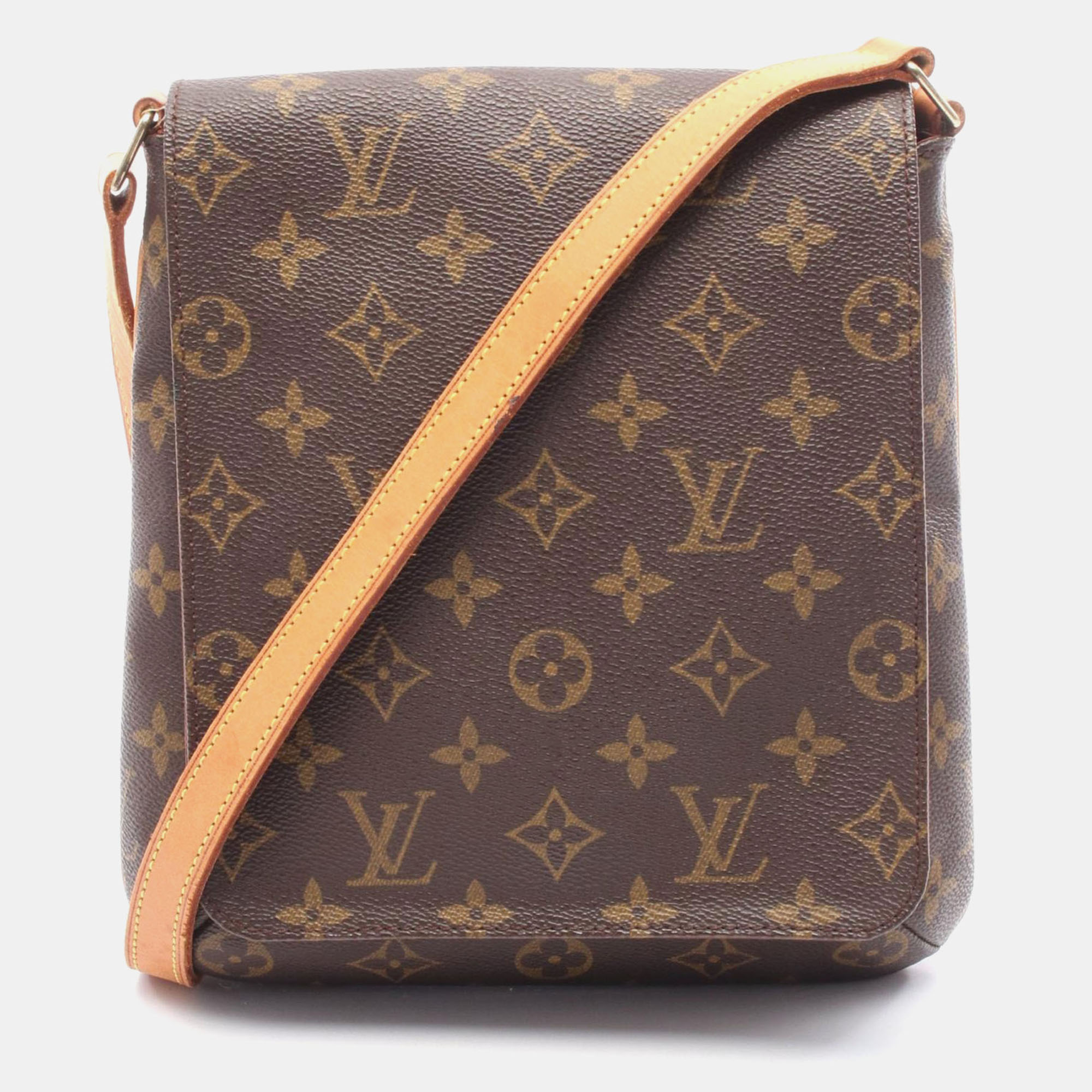

Louis Vuitton Musette Salsa Monogram Leather Shoulder Bag, Brown