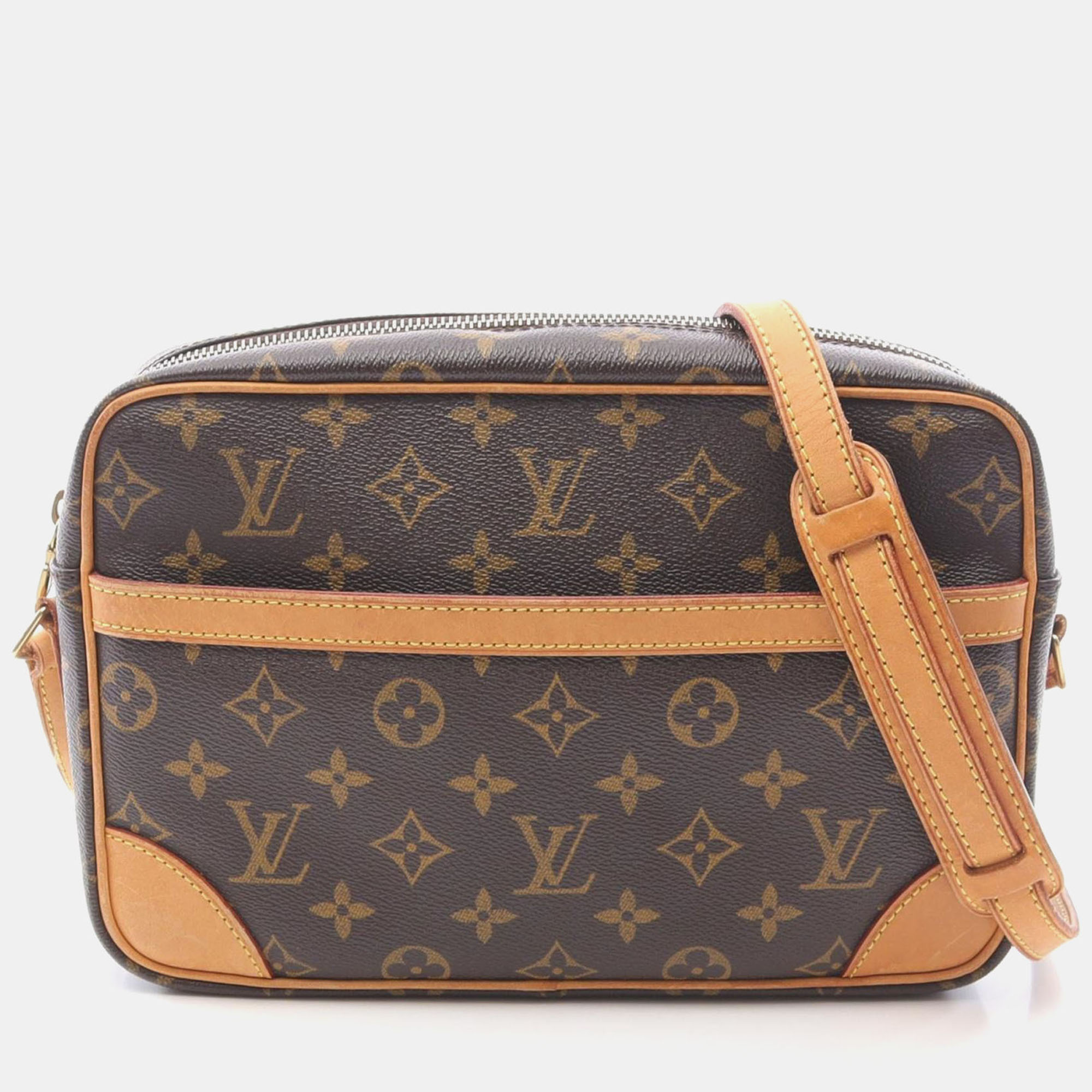 

Louis Vuitton Trocadero 27 Monogram Canvas Crossbody Shoulder Bag, Brown