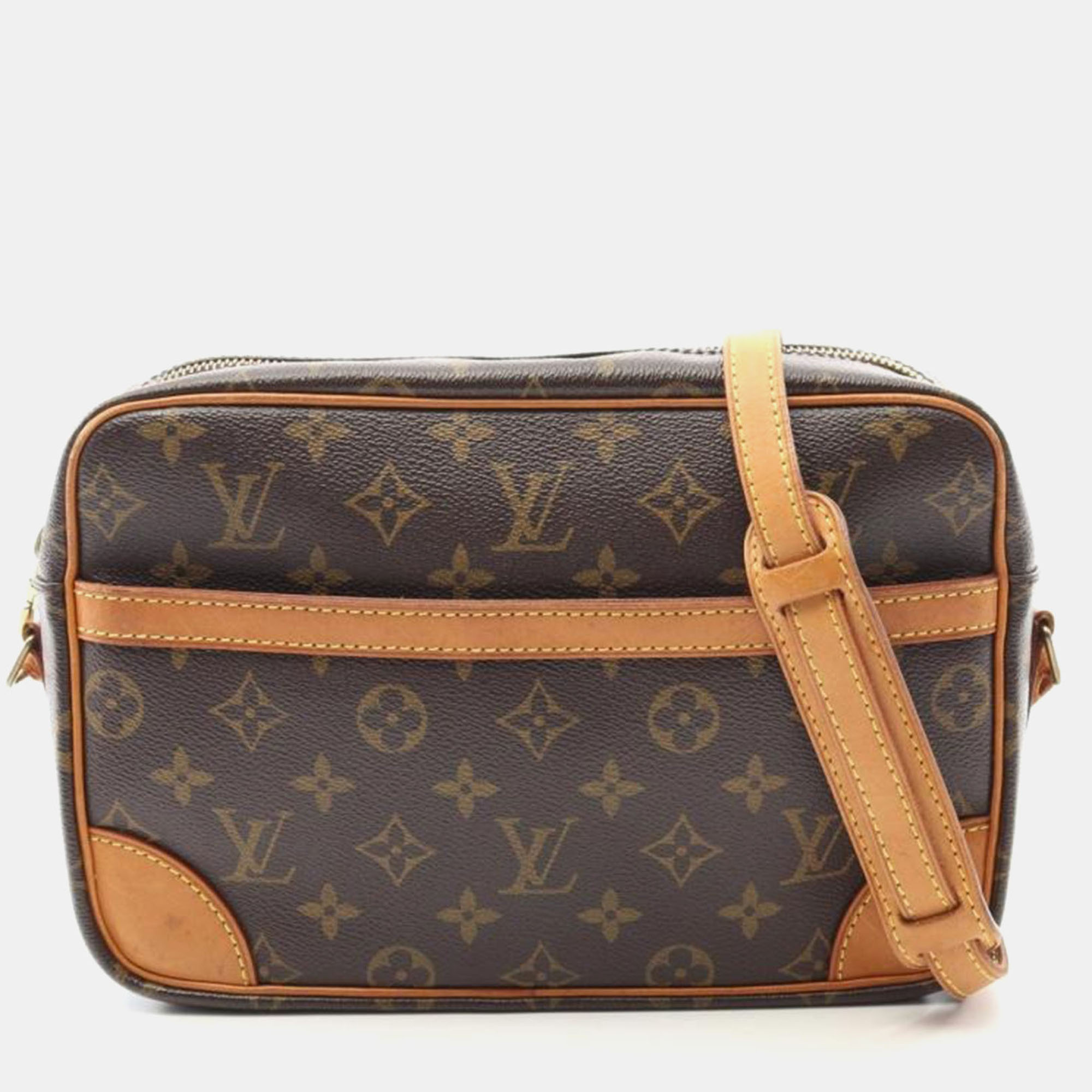 

Louis Vuitton Trocadero 27 Monogram Canvas Crossbody Shoulder Bag, Brown