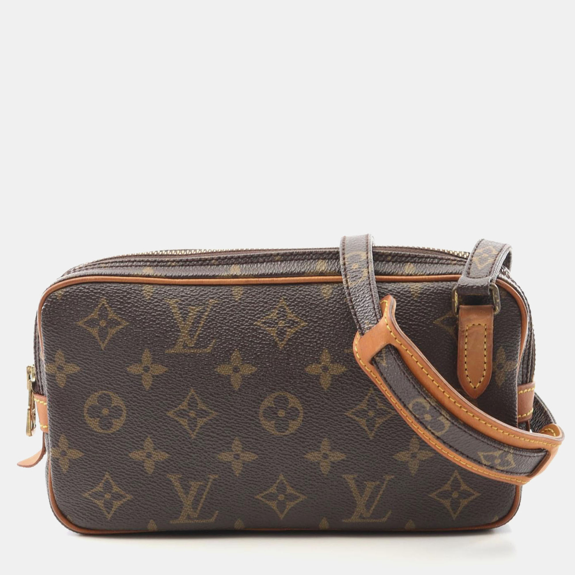 

Louis Vuitton Marly Bandouliere Monogram Canvas Shoulder Bag, Brown