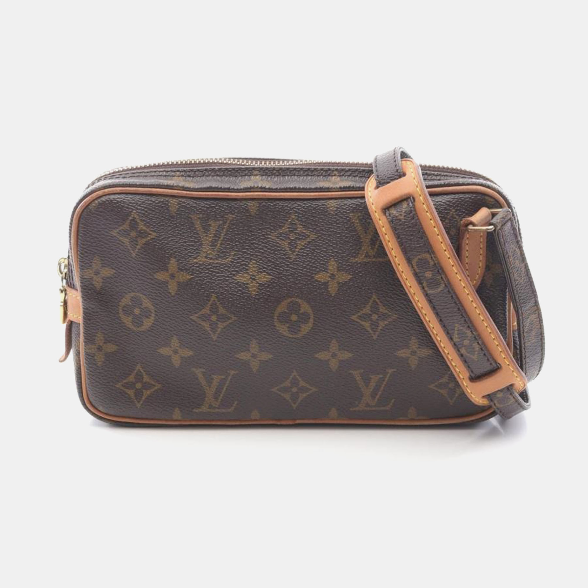 

Louis Vuitton Marly Bandouliere Monogram Canvas Shoulder Bag, Brown