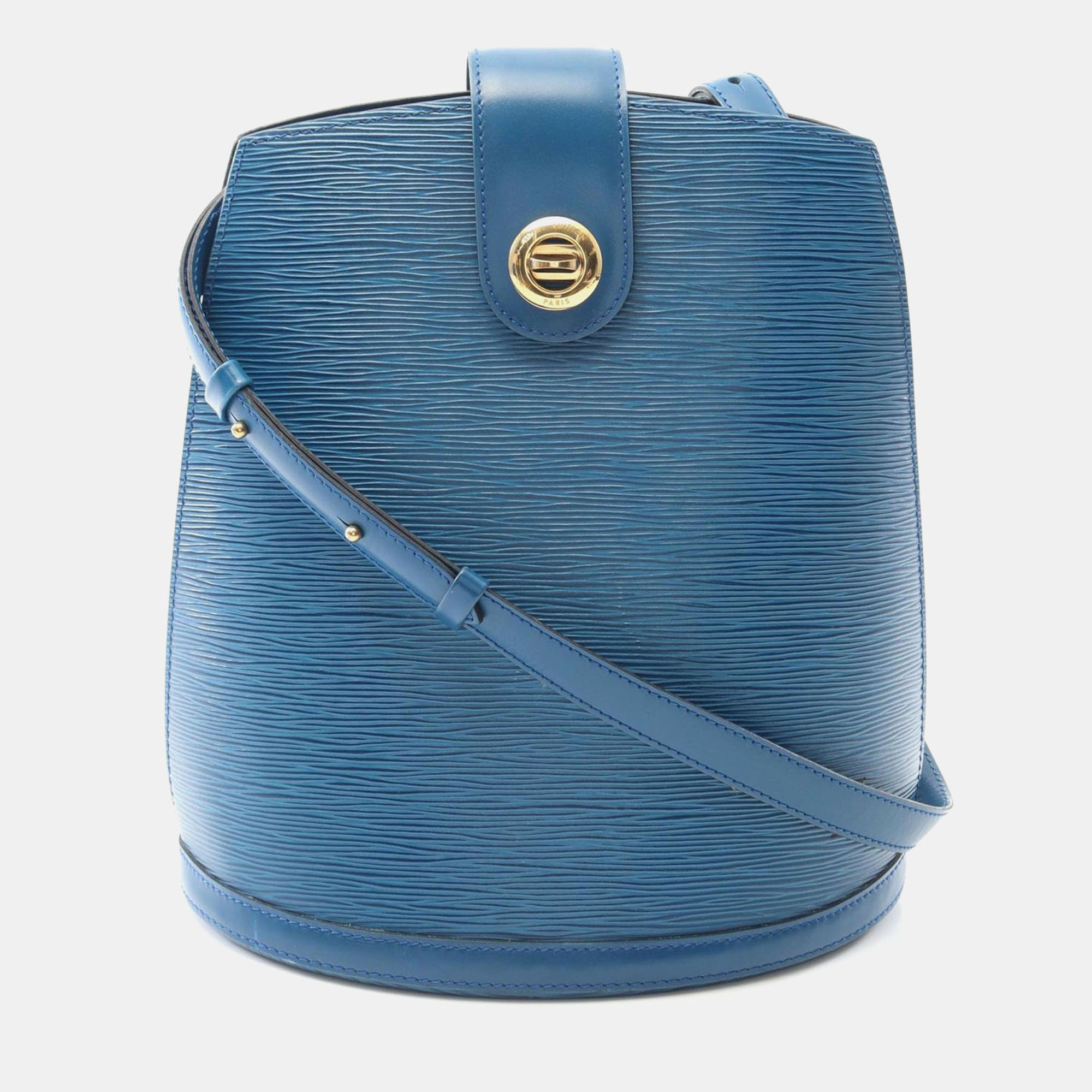

Louis Vuitton Cluny Blue Epi Leather Toledo Blue Shoulder Bag