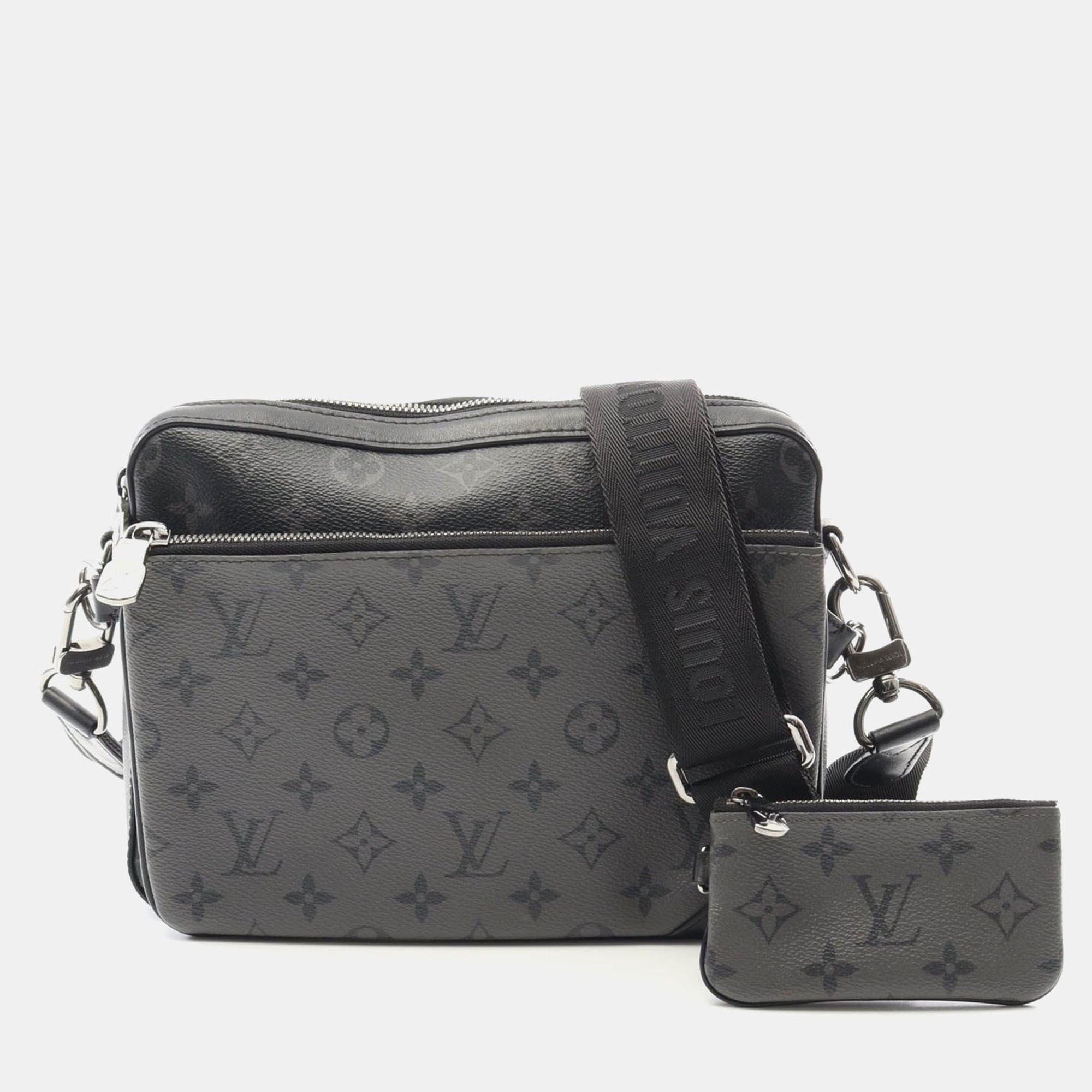 

Louis Vuitton Trio Messenger Monogram Eclipse Canvas Black Shoulder Bag