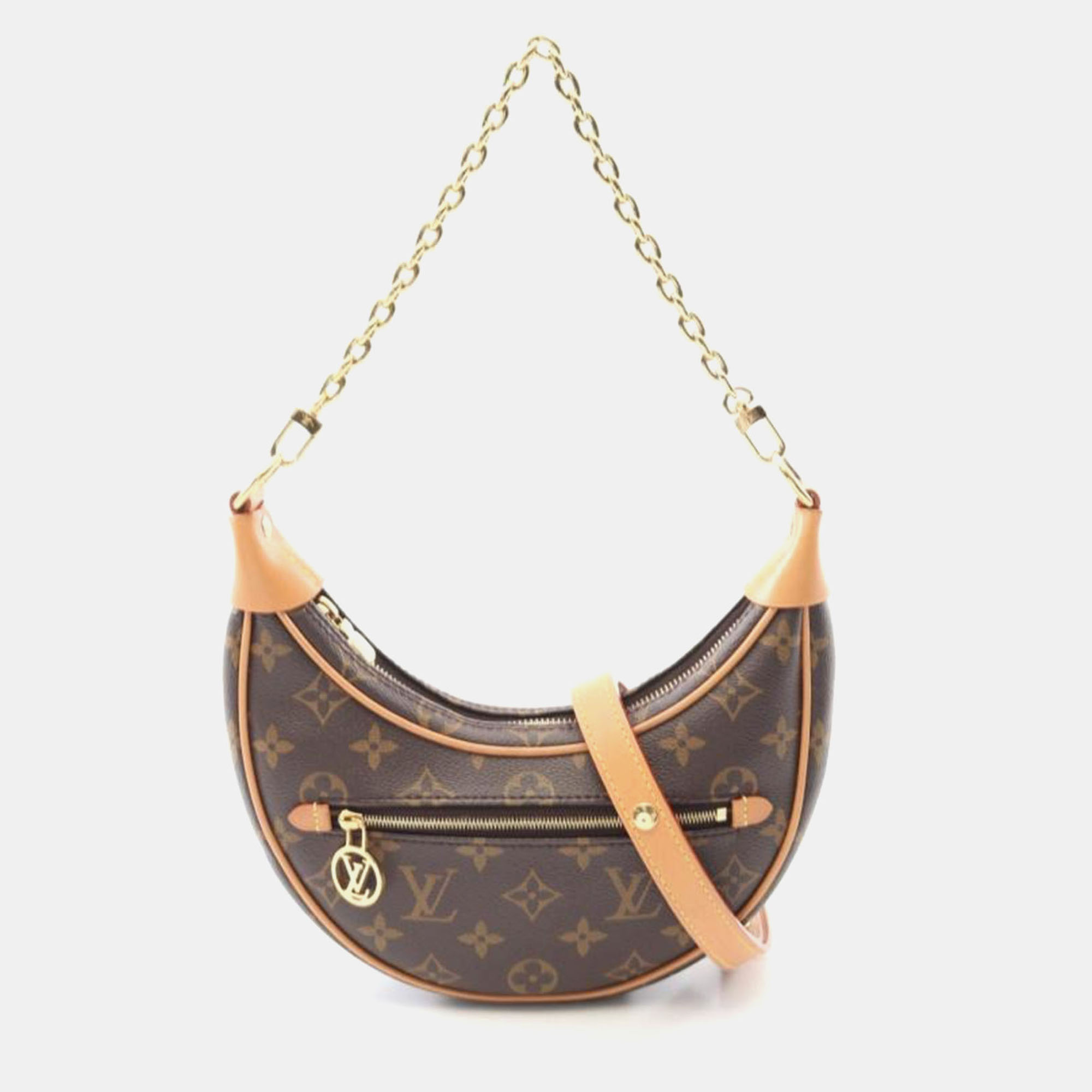 

Louis Vuitton Loop Monogram Canvas Shoulder Bag, Brown