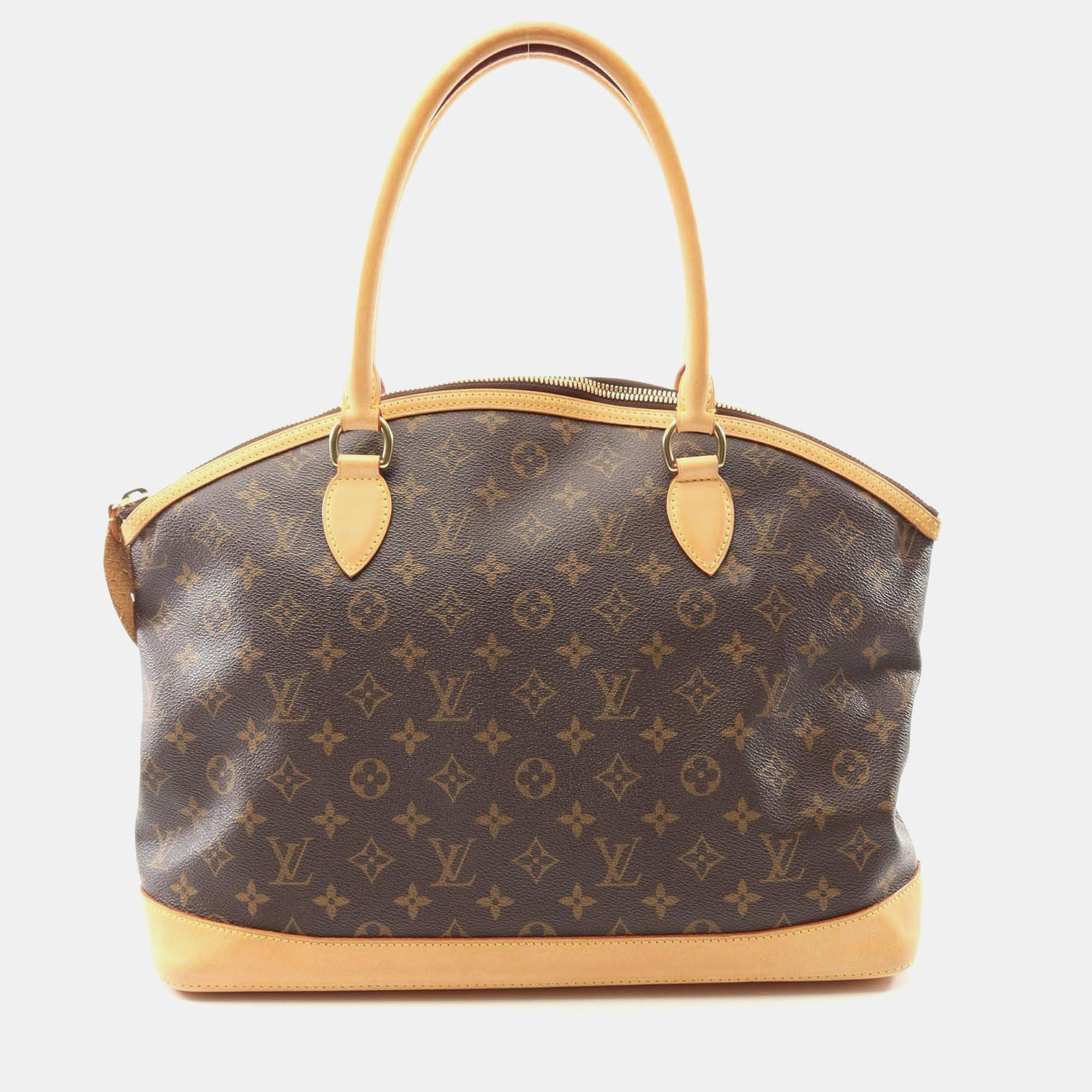 

Louis Vuitton Lockit Horizontal Brown Monogram Canvas Tote Bag