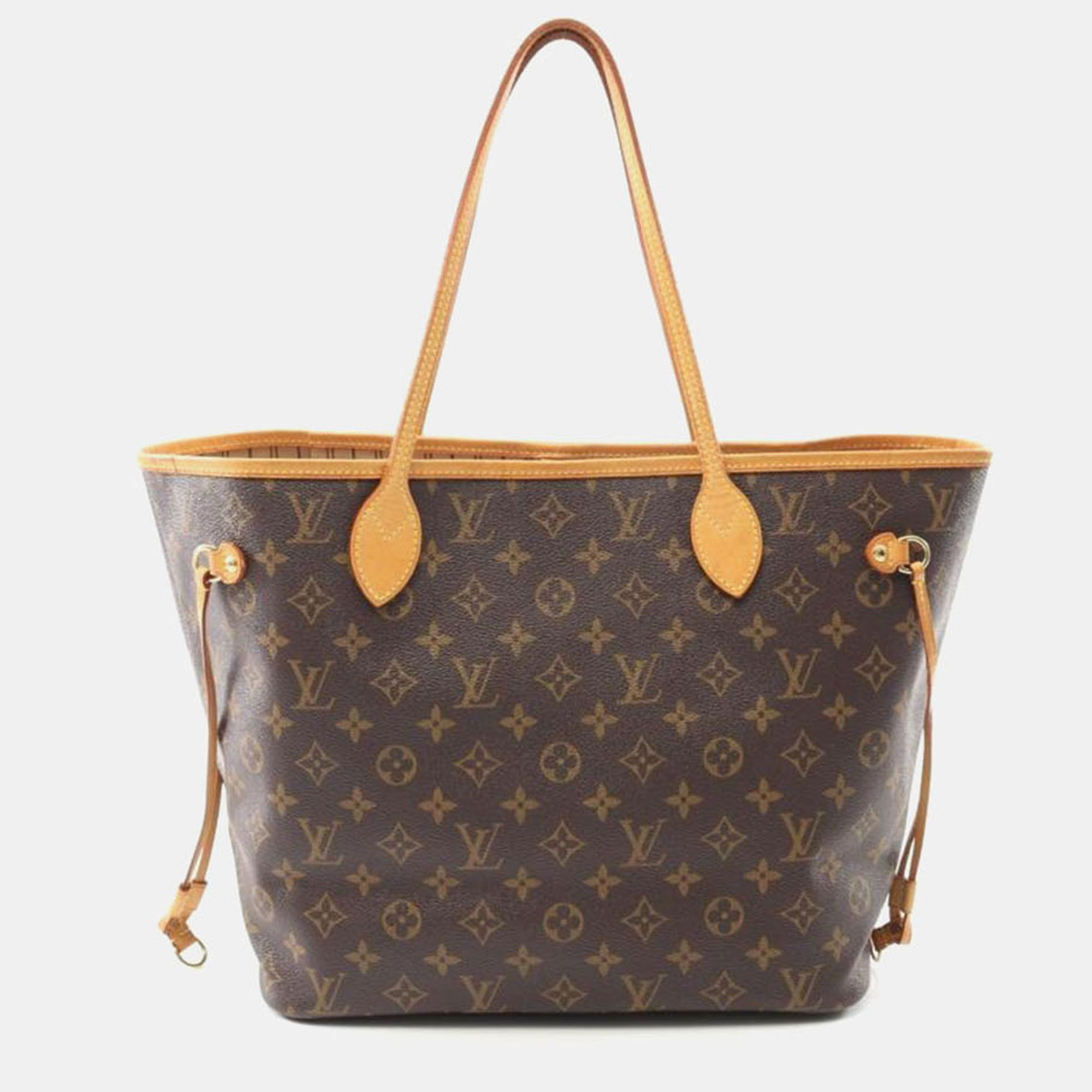 

Louis Vuitton Neverfull MM Brown Monogram Canvas Tote Bag