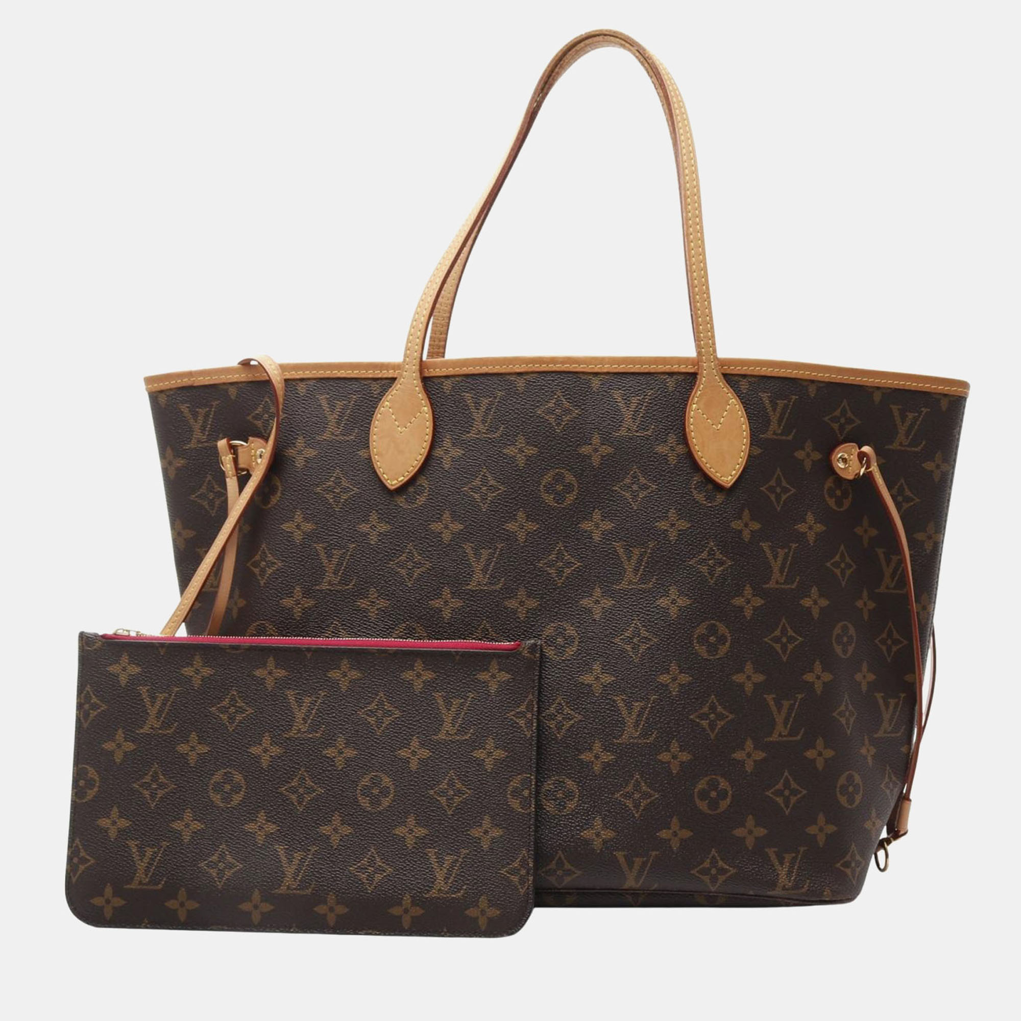 

Louis Vuitton Neverfull MM Brown Monogram Canvas Tote Bag